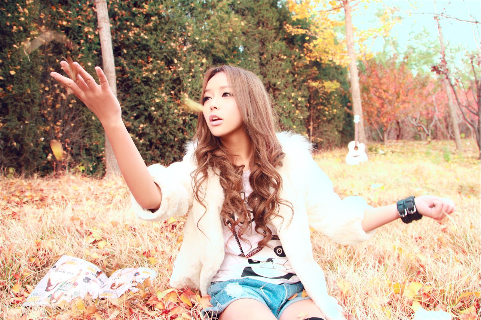 90后大眼美女 裴紫绮11月初冬写真