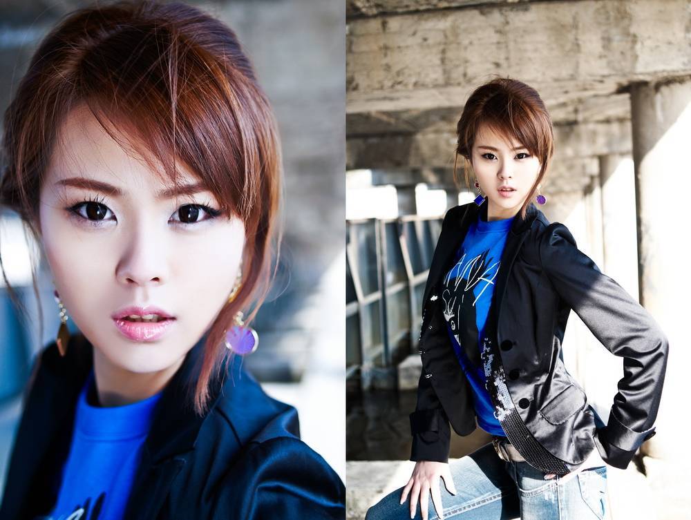 水库花园树林模特奇奇