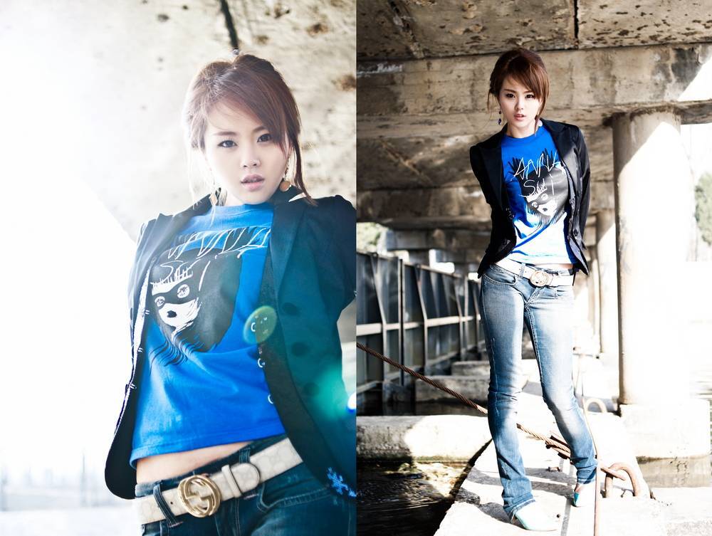 水库花园树林模特奇奇