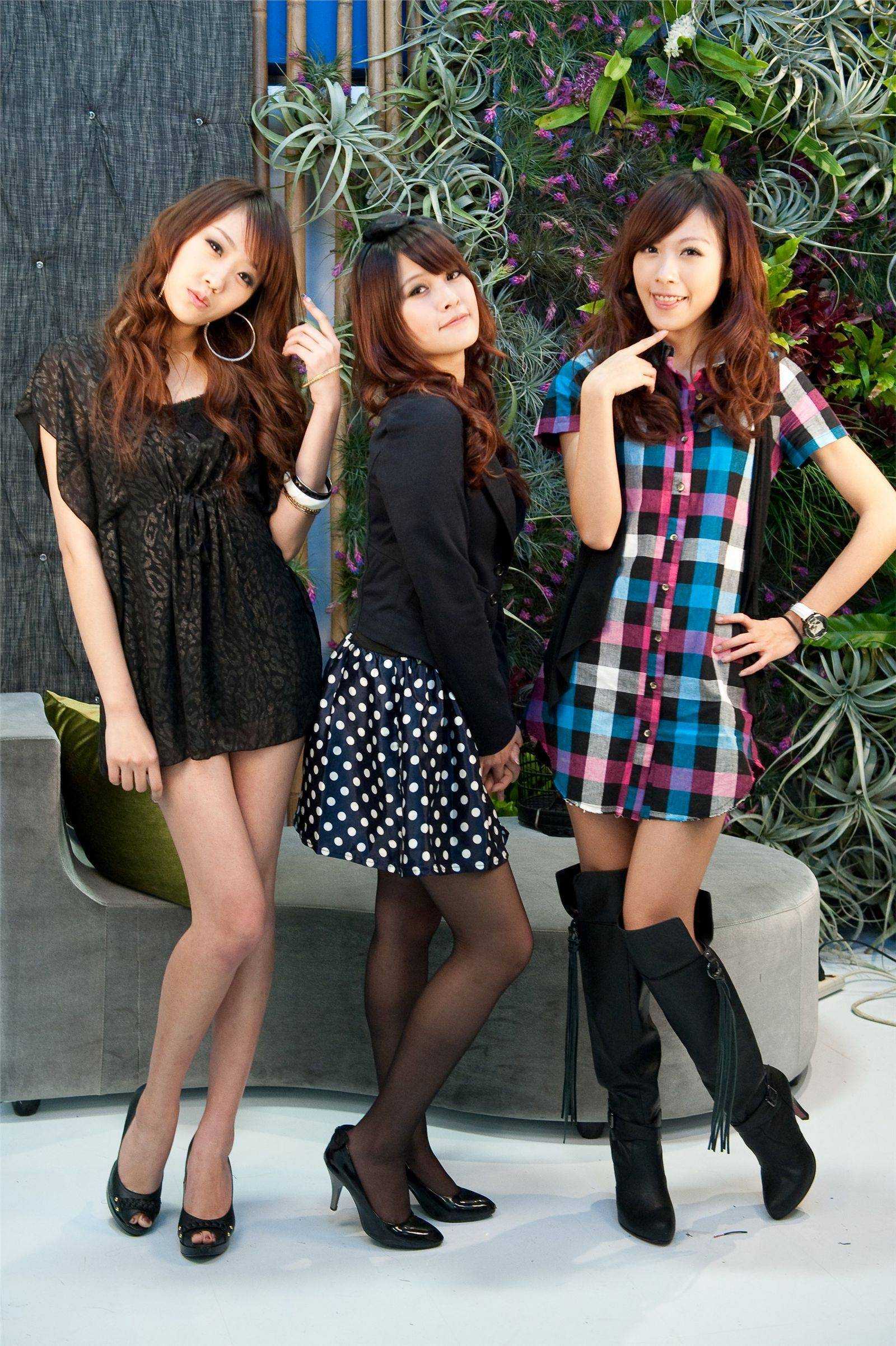 台北國際書展美女模特  [展会美腿]