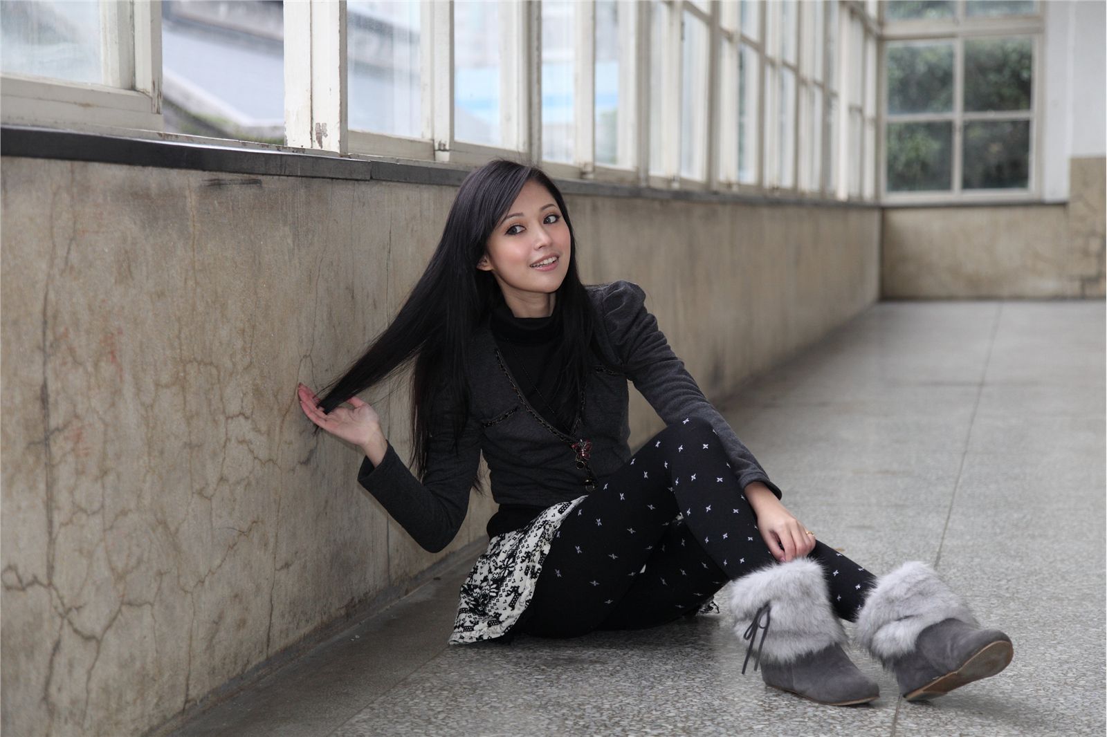 2011恬小魚 華山拍摄 高清美女图片