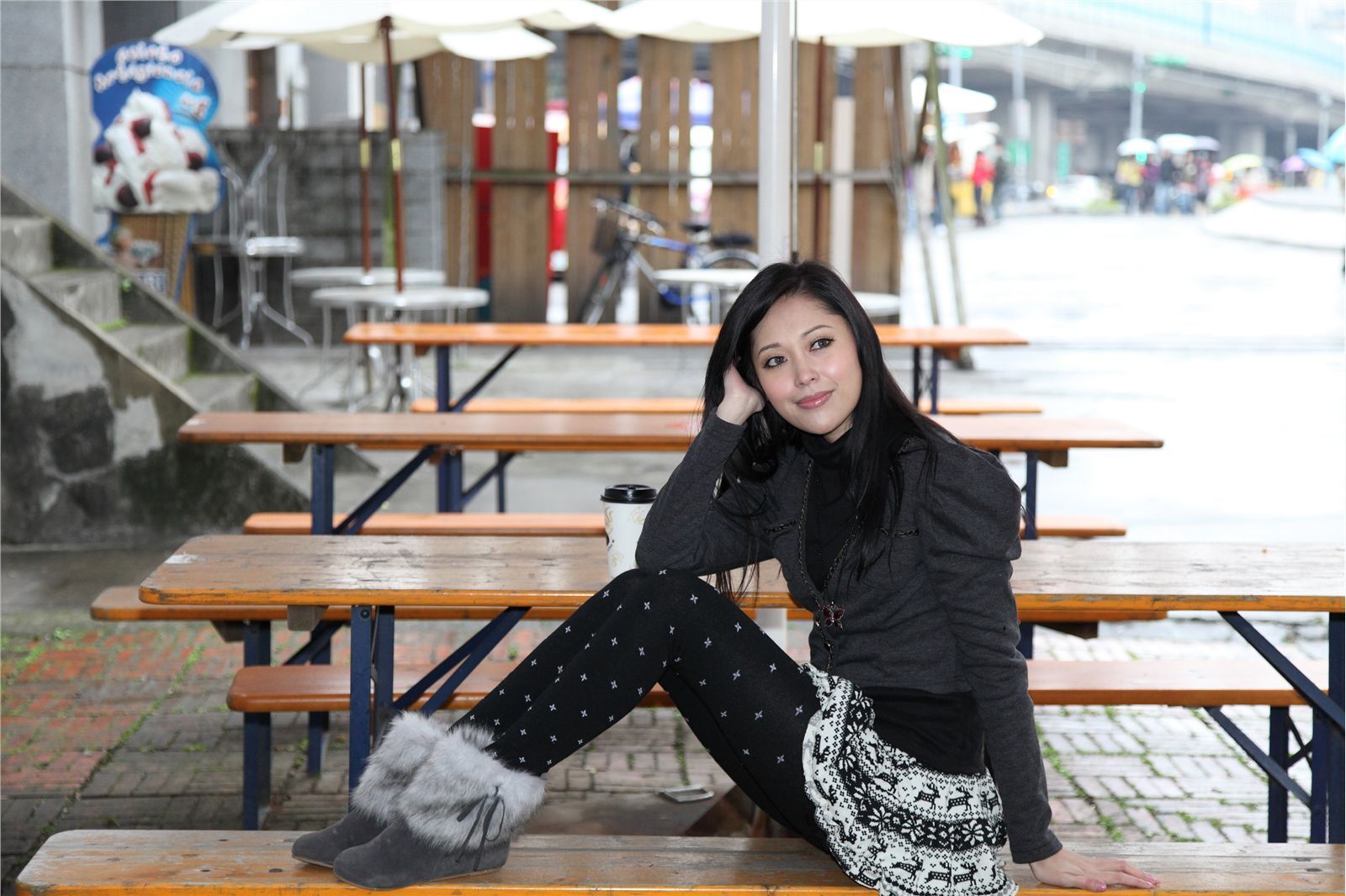 2011恬小魚 華山拍摄 高清美女图片