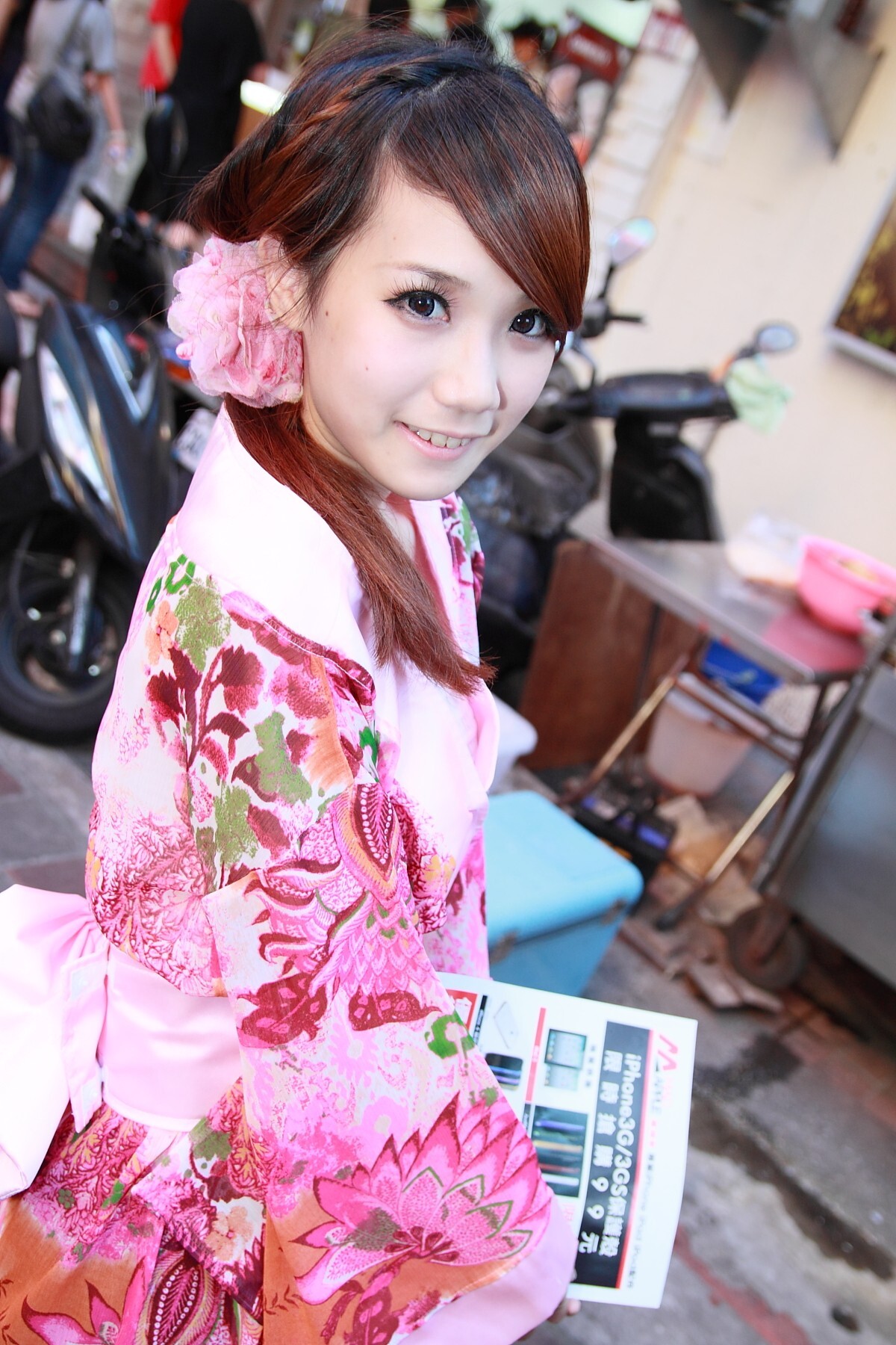 思薇爾吳亞馨 户外写真  展场模特套图