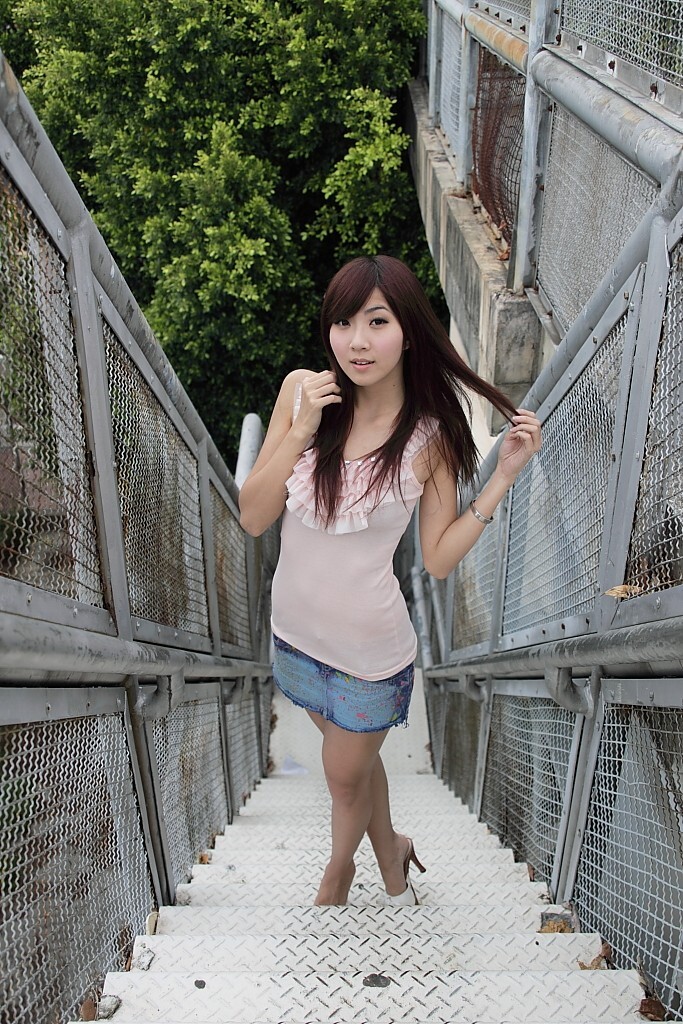 清纯白富美Angel 外拍全集 Angel 捷運忠義站