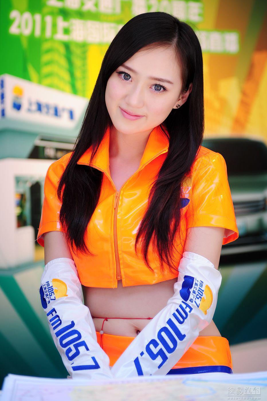 上海车展美女 高清车模图集