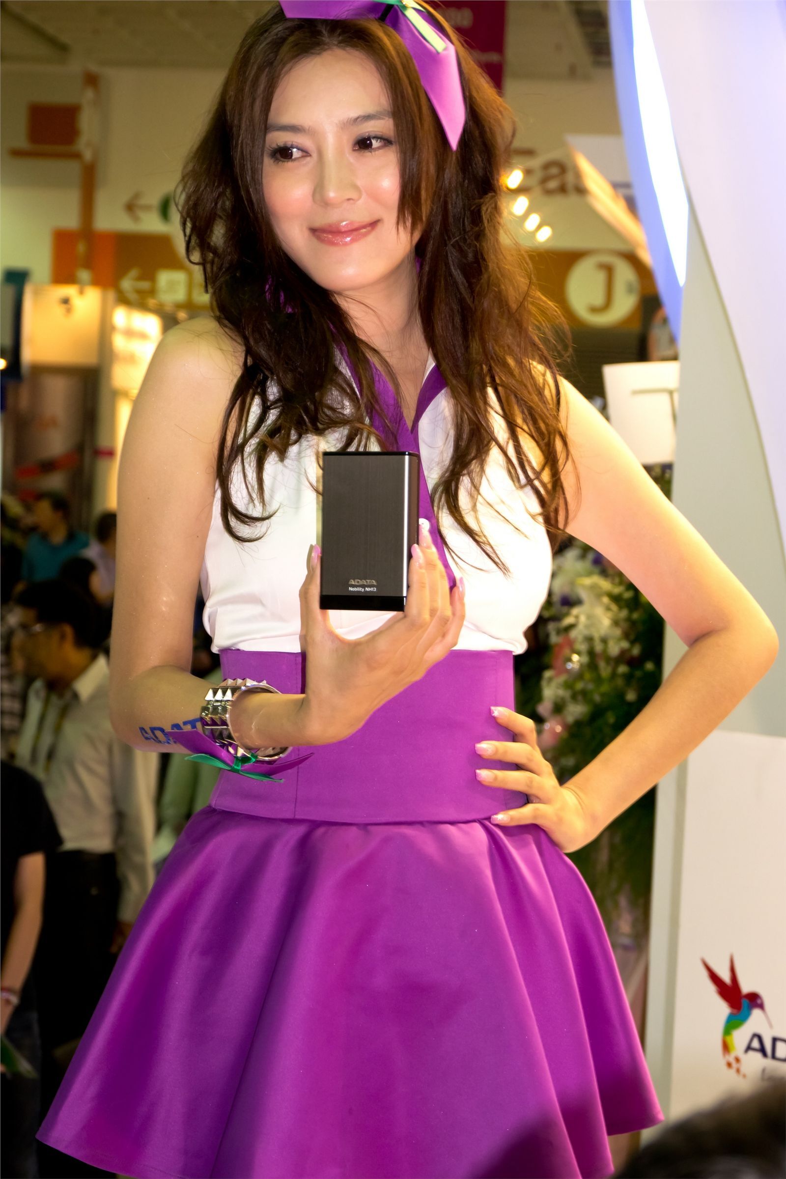 展場2011 台北國際電腦展 展场美女套图 美腿模特套图