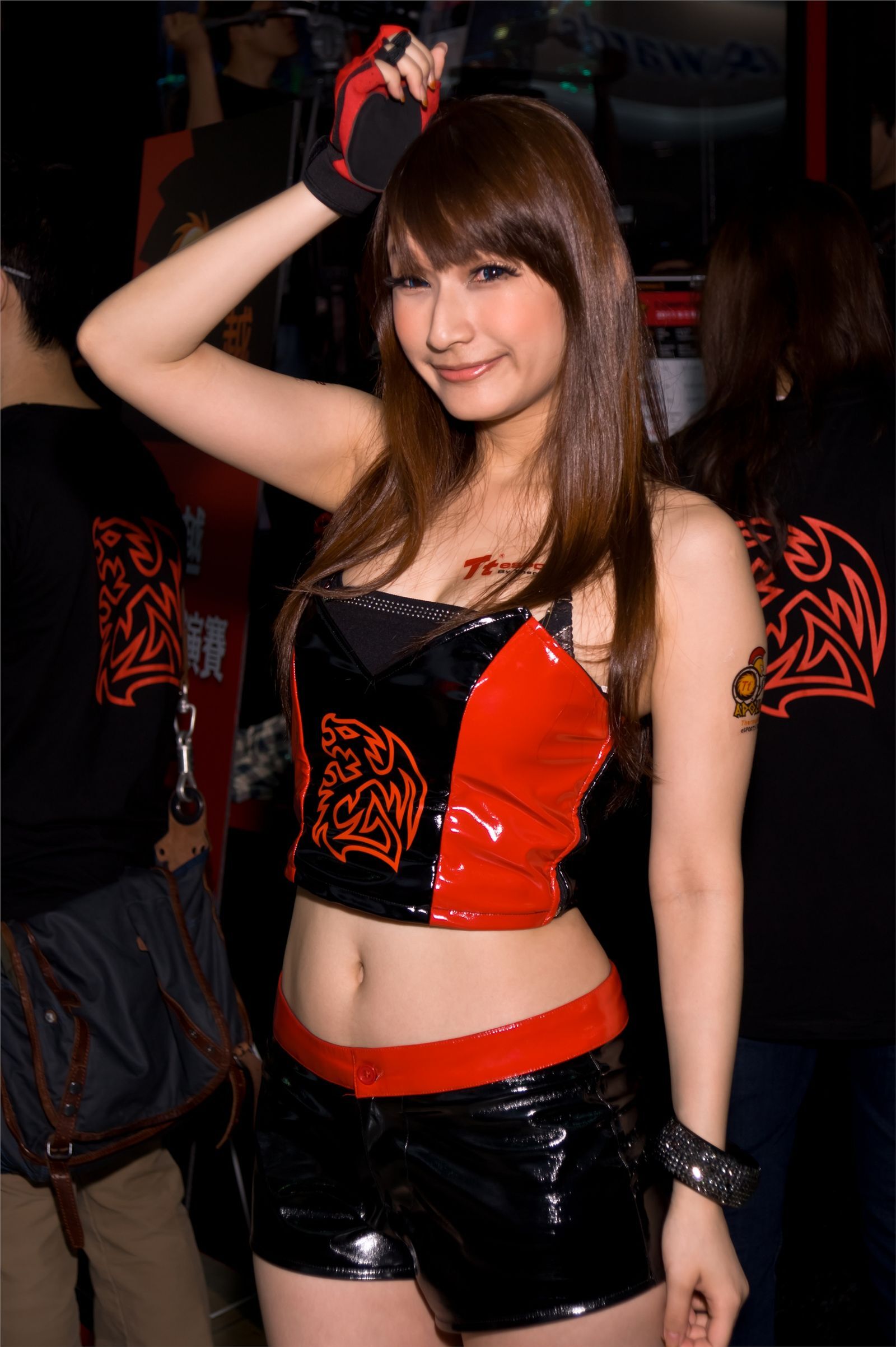 展場2011 台北國際電腦展 展场美女套图 美腿模特套图