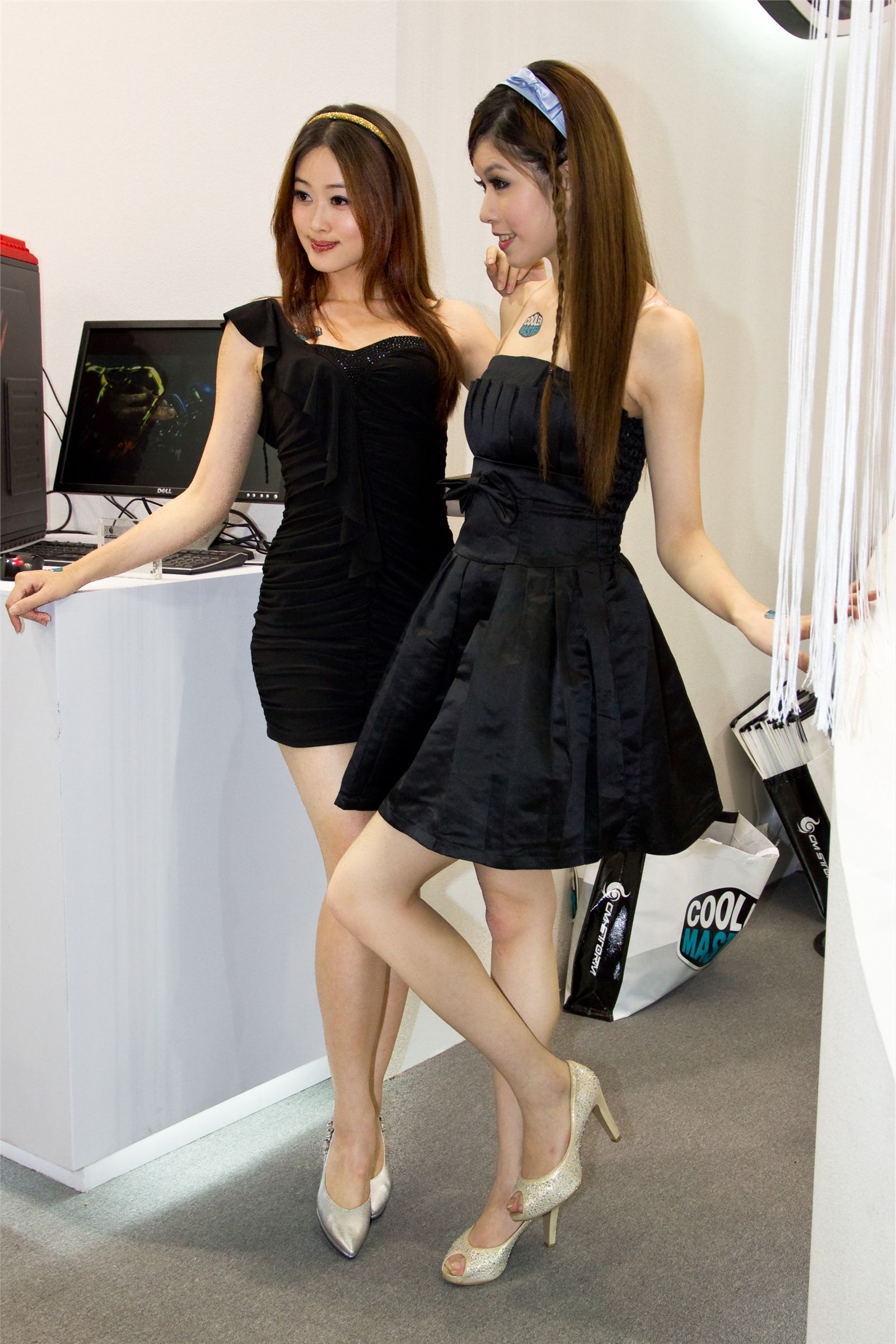 展場2011 台北國際電腦展 展场美女套图 美腿模特套图