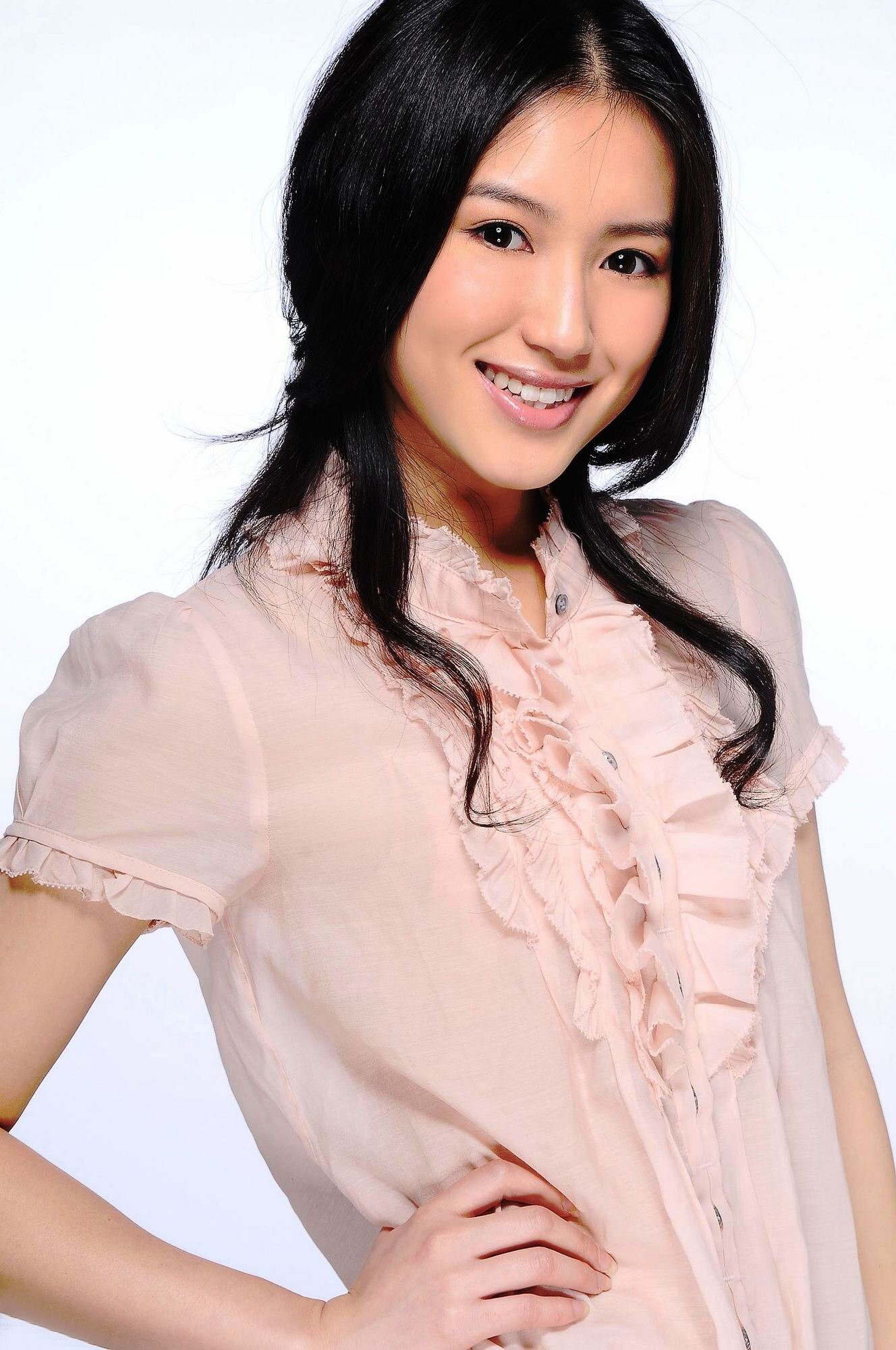 高清美女　张嫣苏青　红与白超高清大图