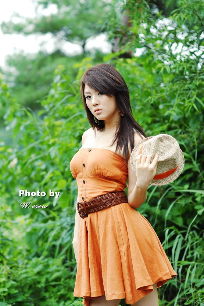 黄美姬套图 韩国第一车模