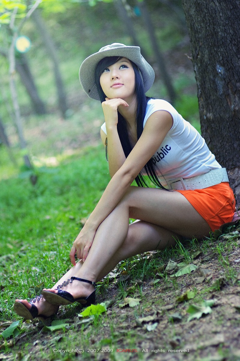 黄美姬套图 韩国第一车模