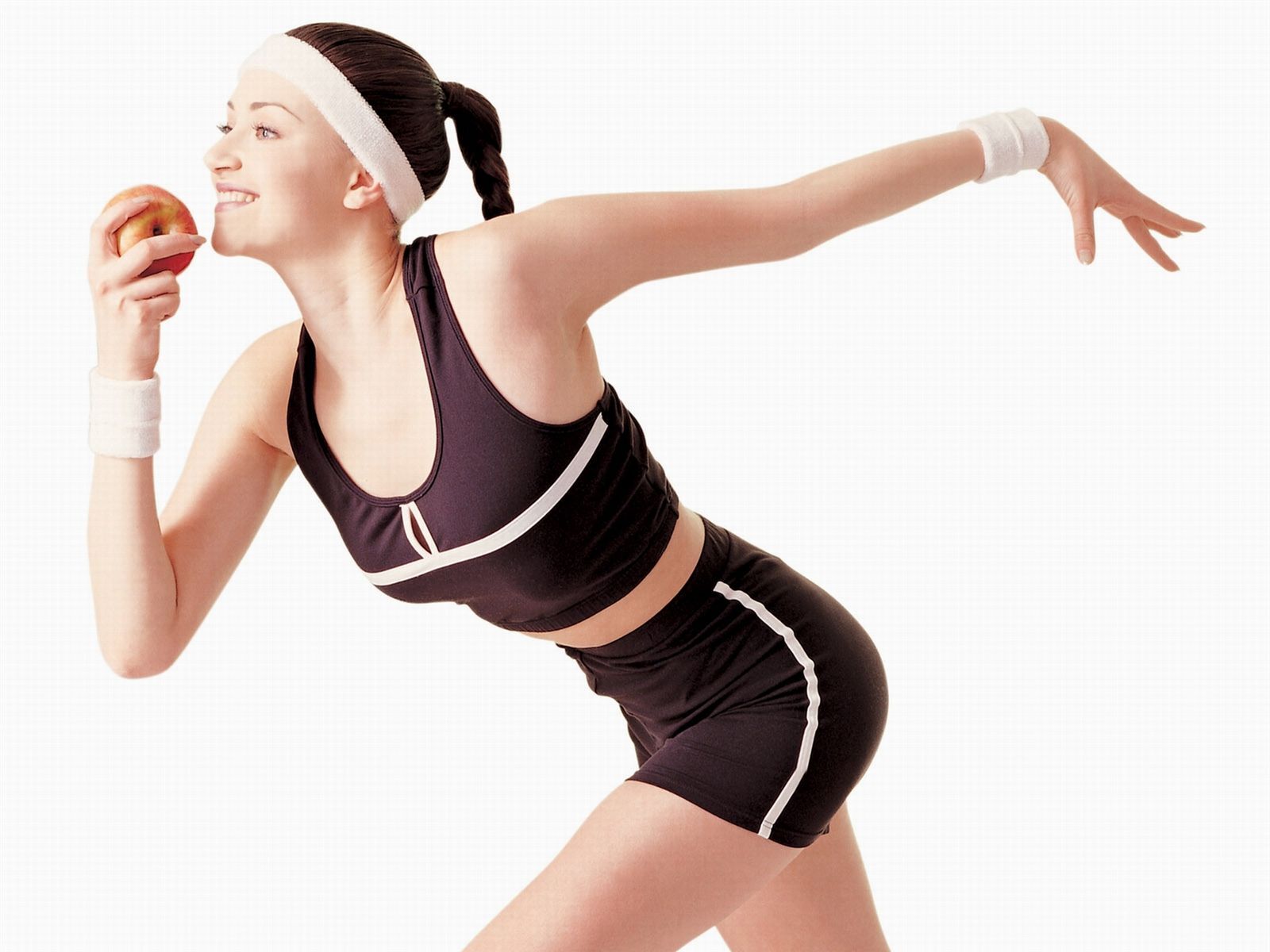 运动健美型美女套图 高清桌面