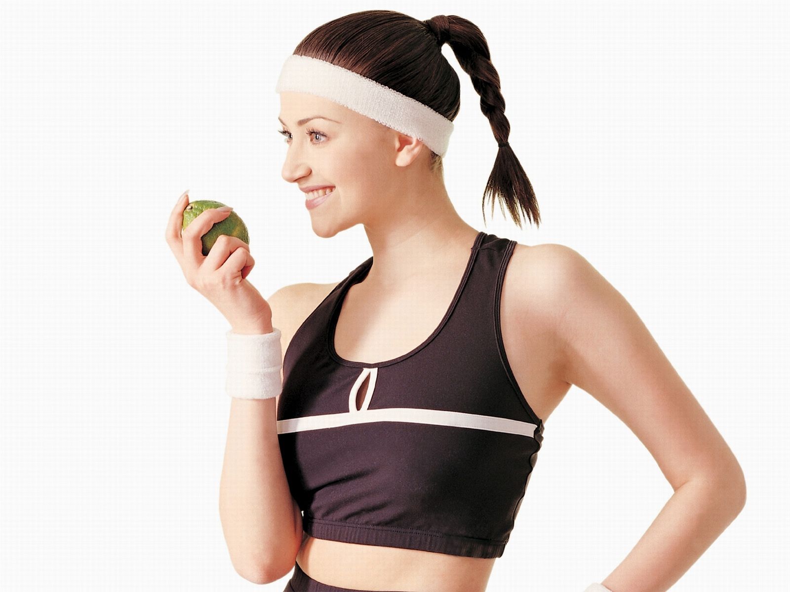 运动健美型美女套图 高清桌面