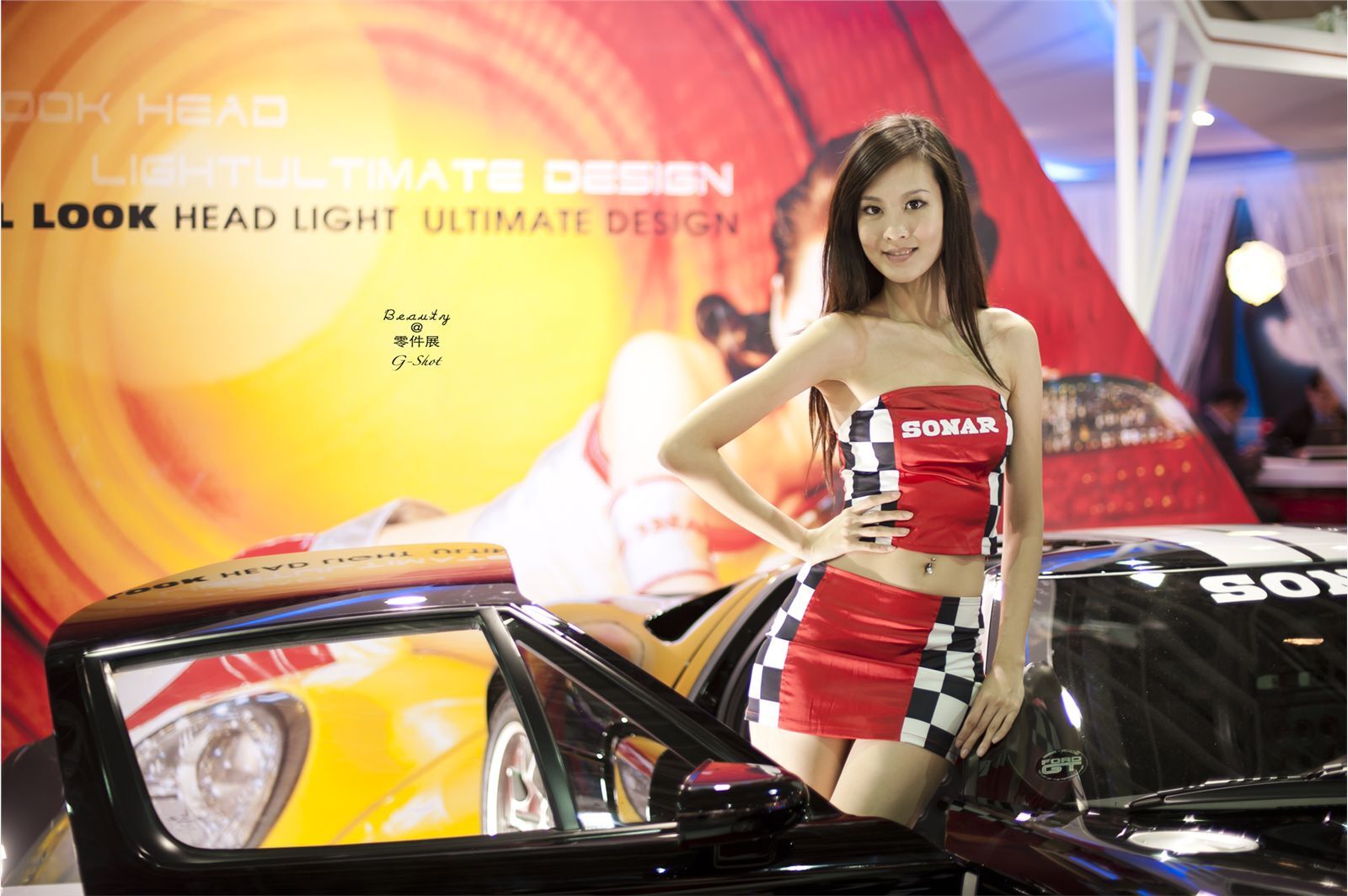 展场美女之我只爱美腿 2011展台系列