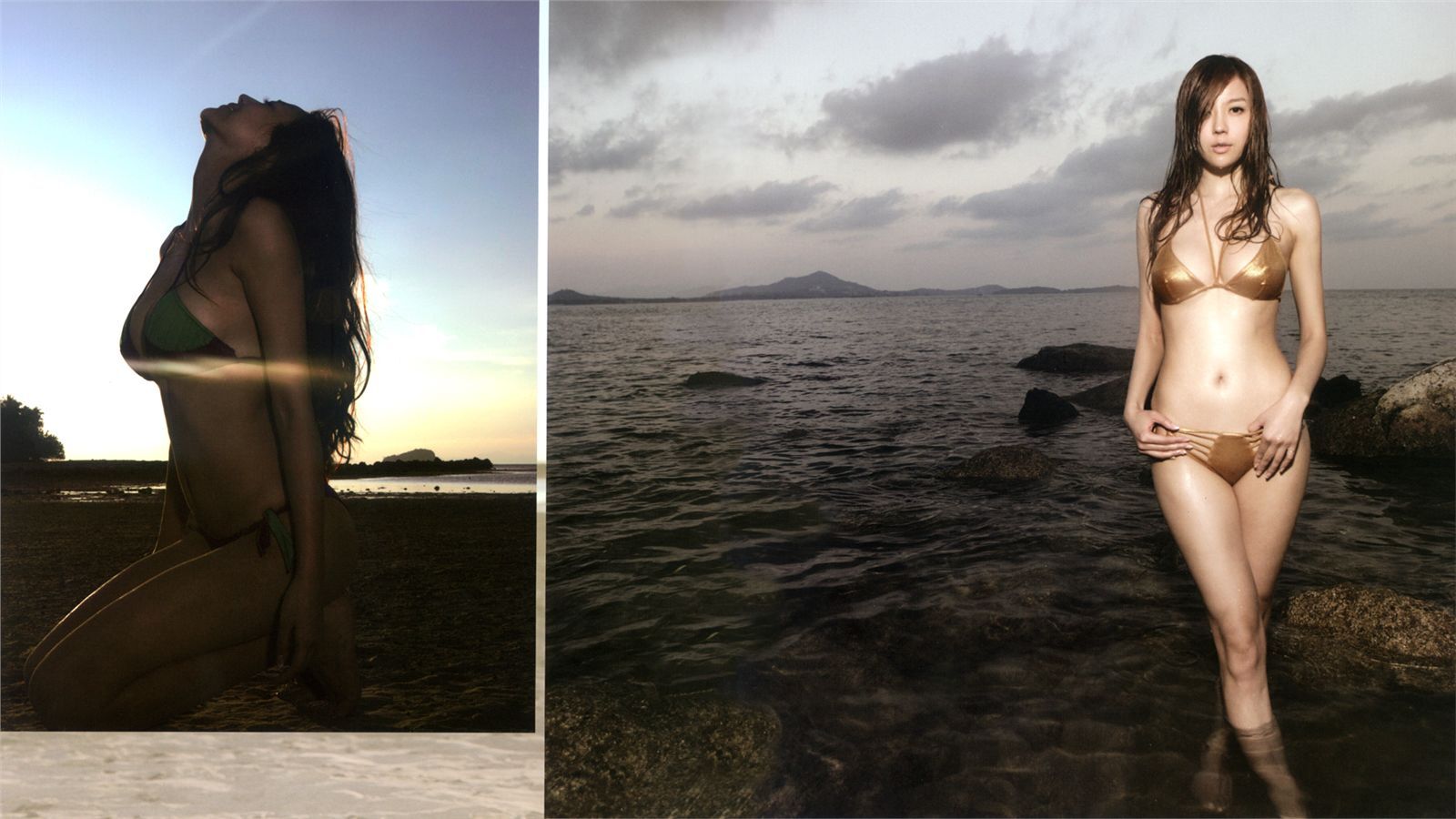 超级模特周韦彤尽显妩媚风情