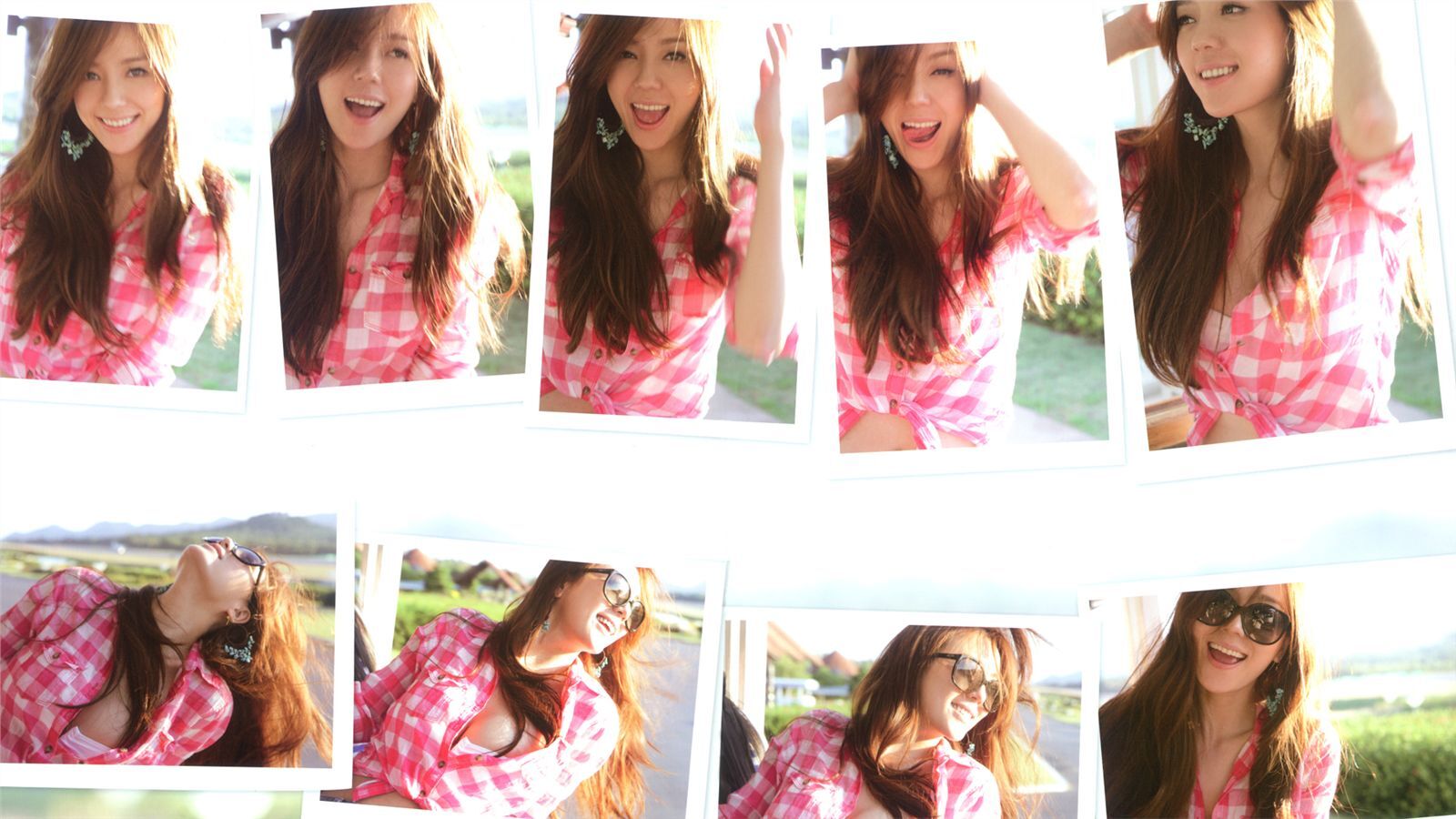 超级模特周韦彤尽显妩媚风情