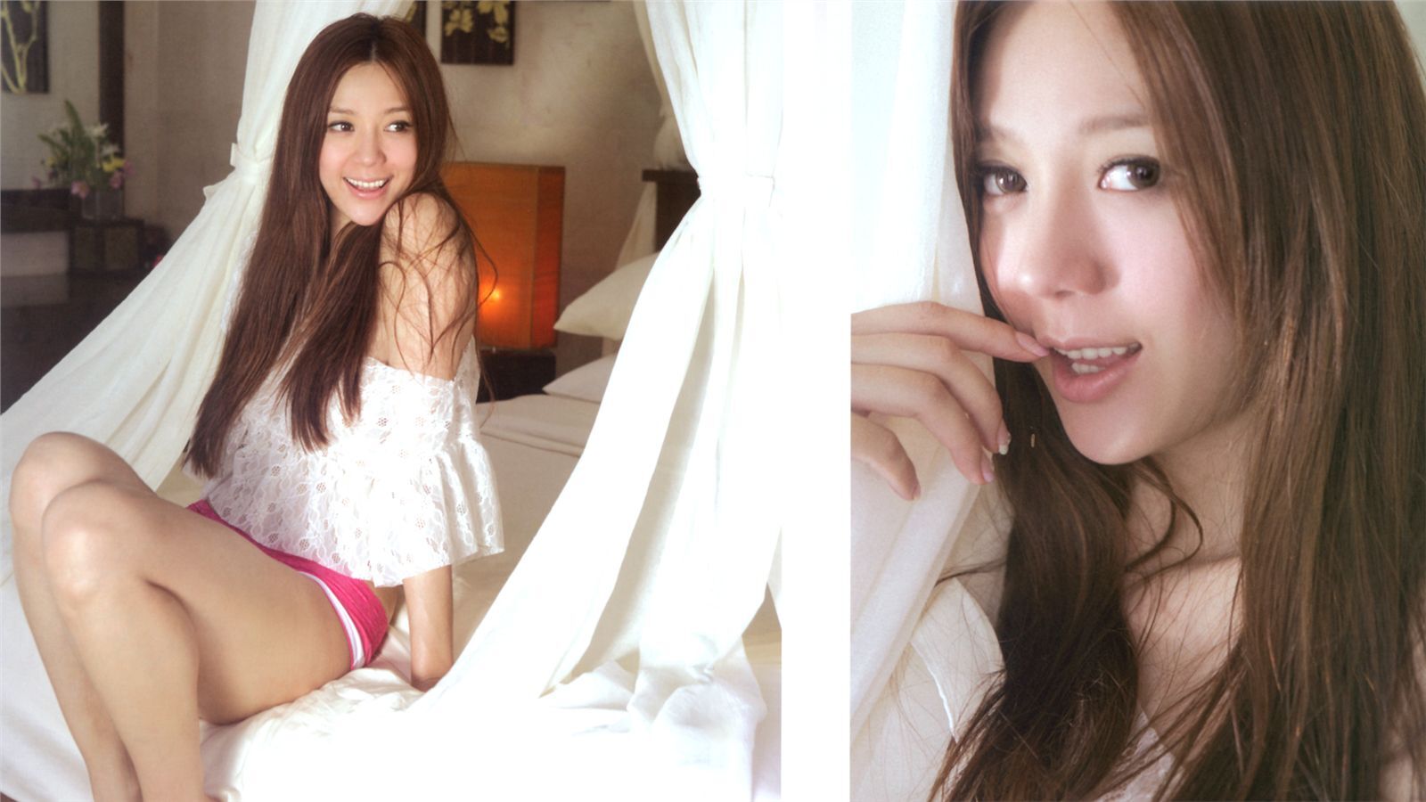 超级模特周韦彤尽显妩媚风情