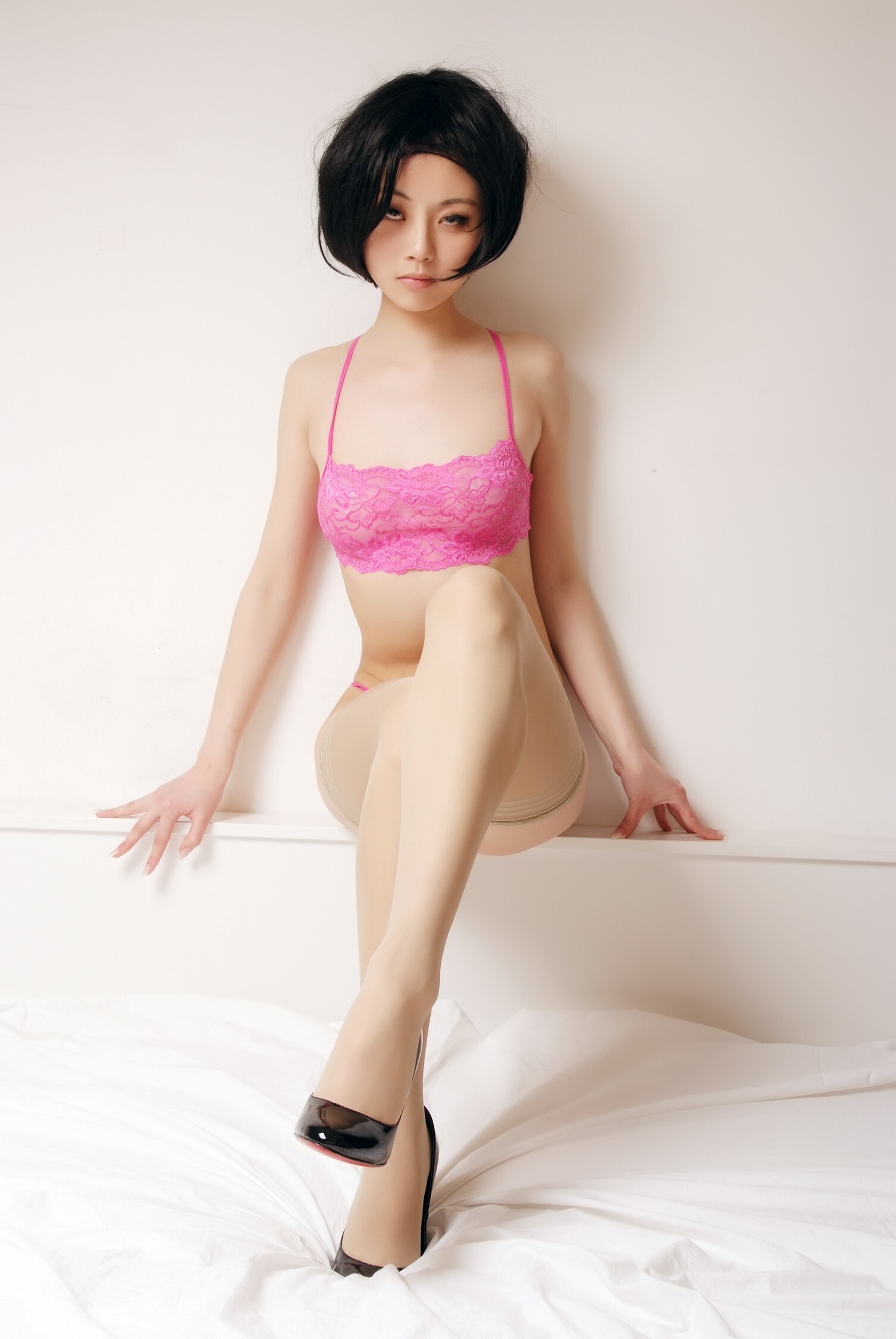 流离黑纱旗袍 赵赵夜色美人Vo2 紫轩绝对诱惑Vo3 [拍美VIP]套图