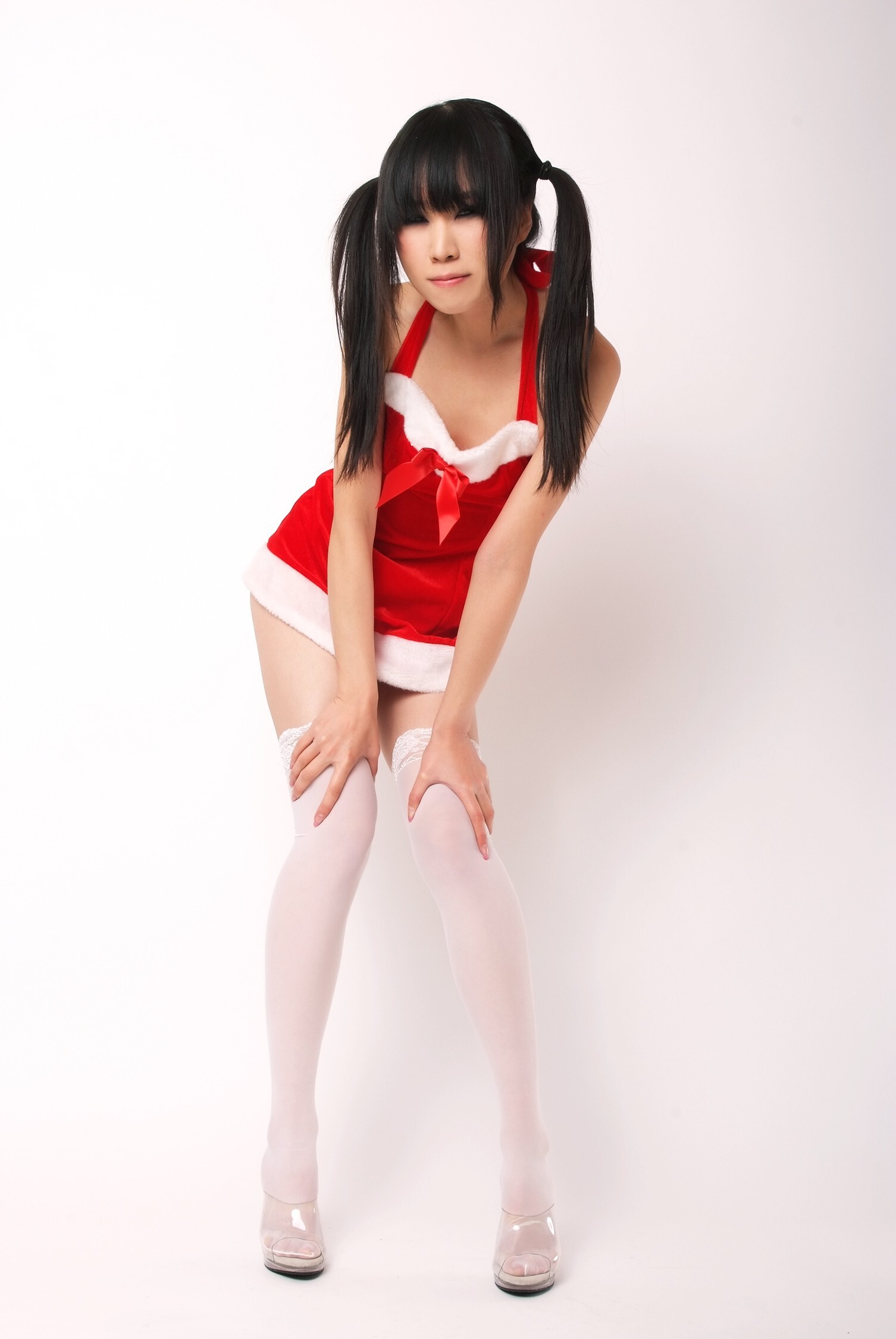 [拍美VIP]喵喵圣诞女孩 流离酒店女佣 晶晶一网情深