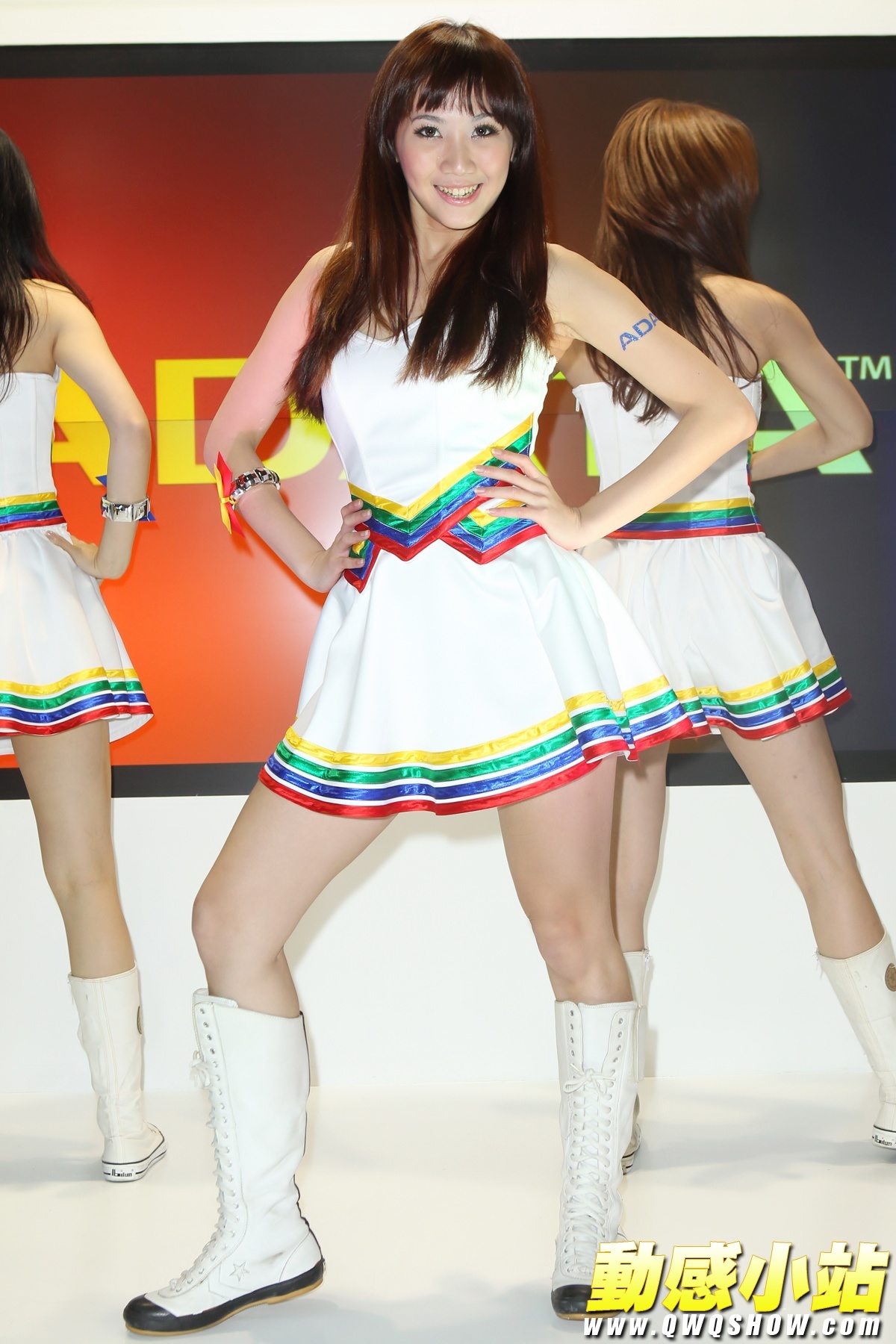 【電腦展】ADATA舞台活動 Tema舞台活動 台湾模特外拍