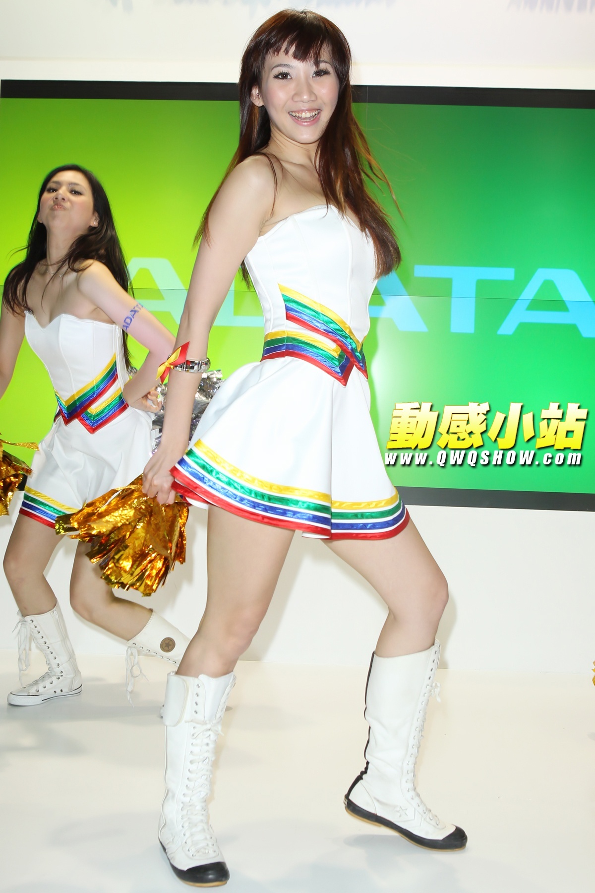 【電腦展】ADATA舞台活動 Tema舞台活動 台湾模特外拍