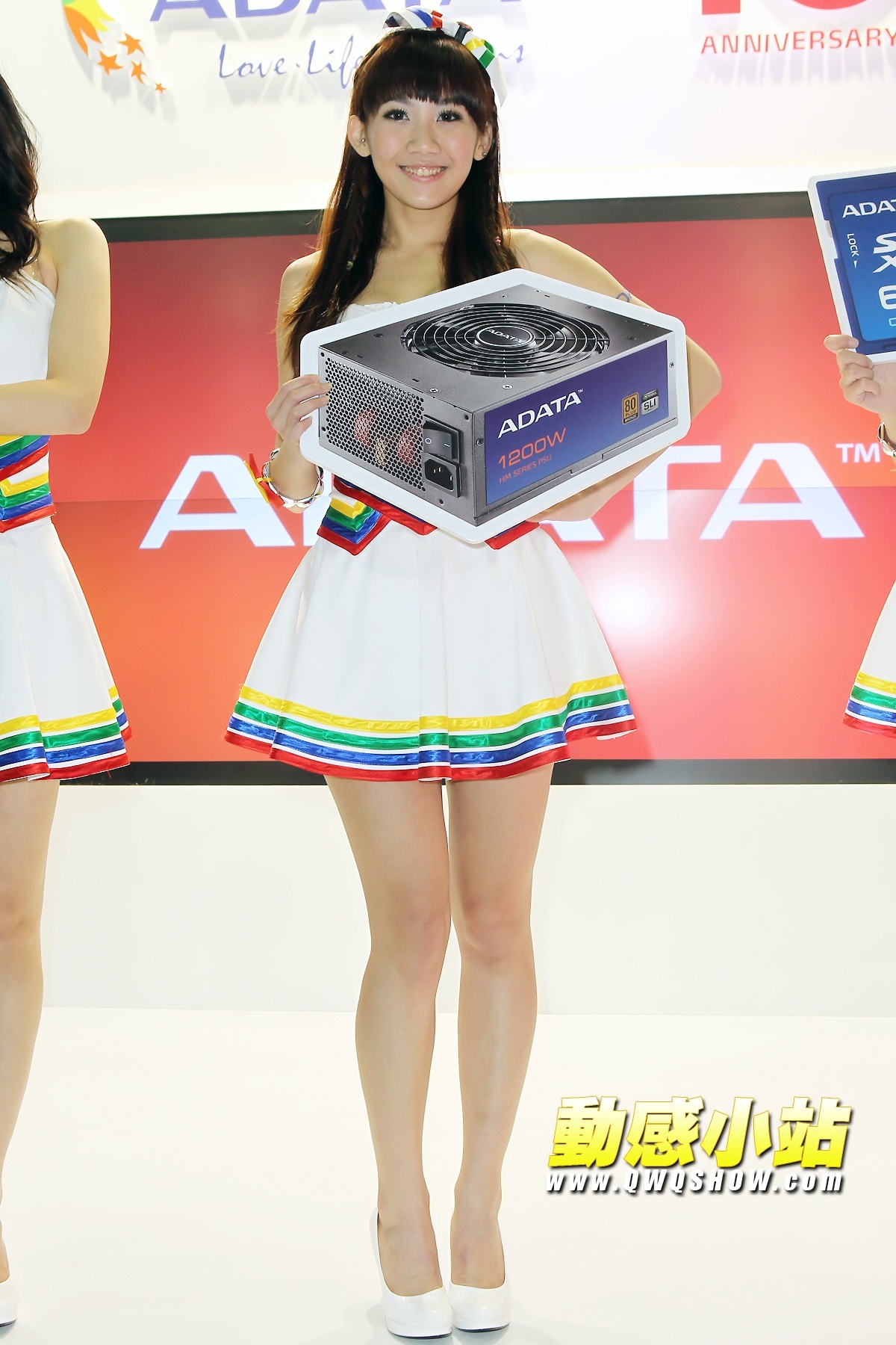 【電腦展】ADATA舞台活動 Tema舞台活動 台湾模特外拍