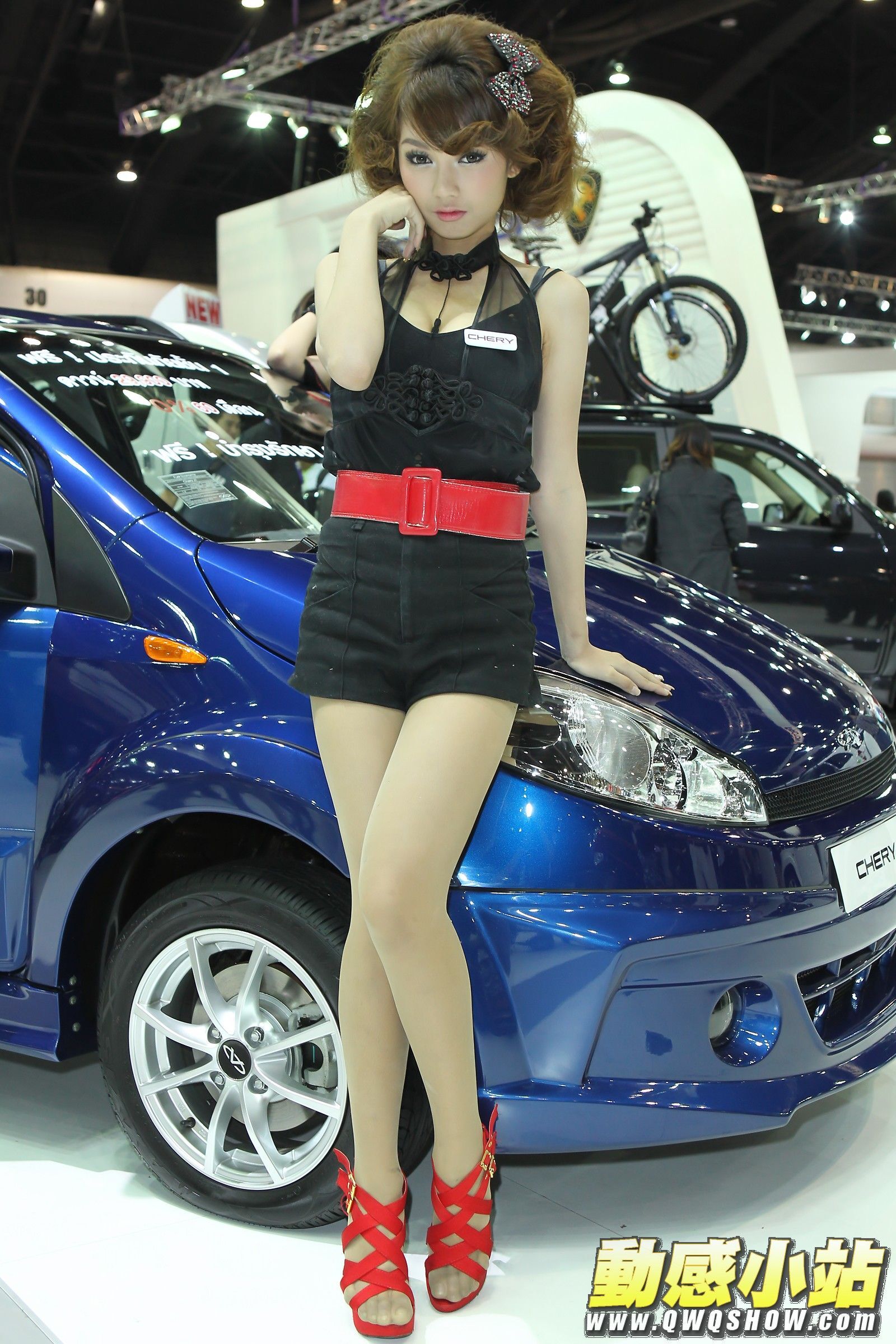 辣妹热舞系列 1092－1095 动感小站美腿模特套图打包下载