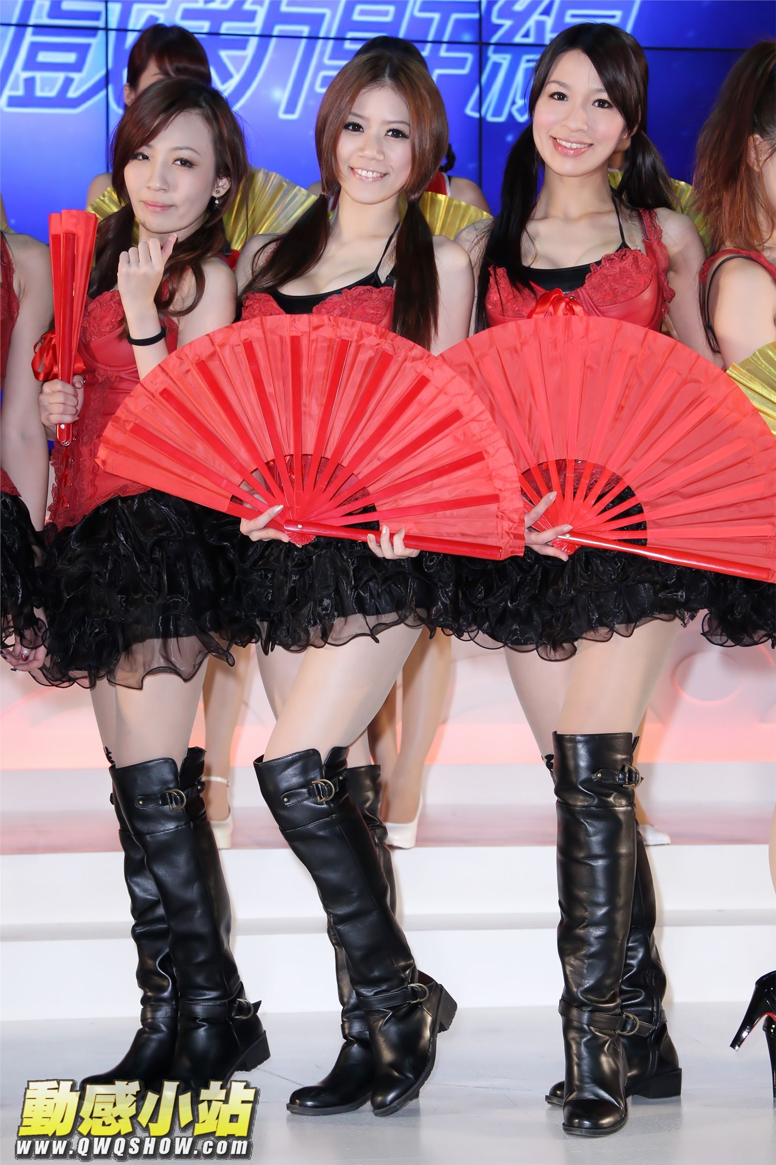 动感小站2012電玩展開場舞 网络性感美女图片