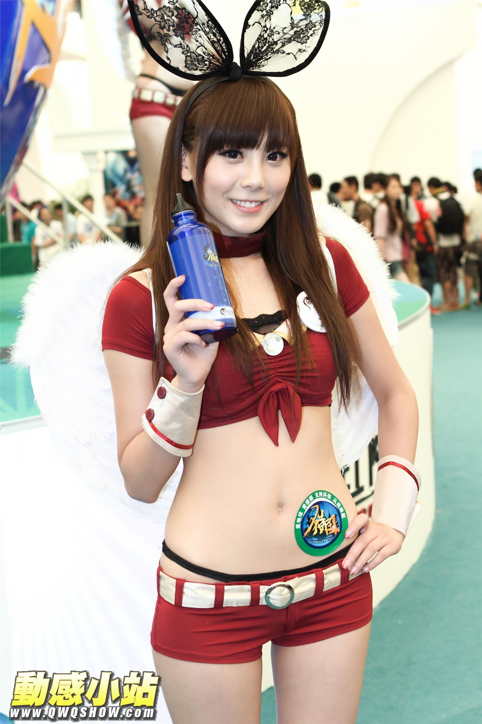 上海ChinaJoy電玩展空中網Cosplay　深紅網路Model　完美世界Model