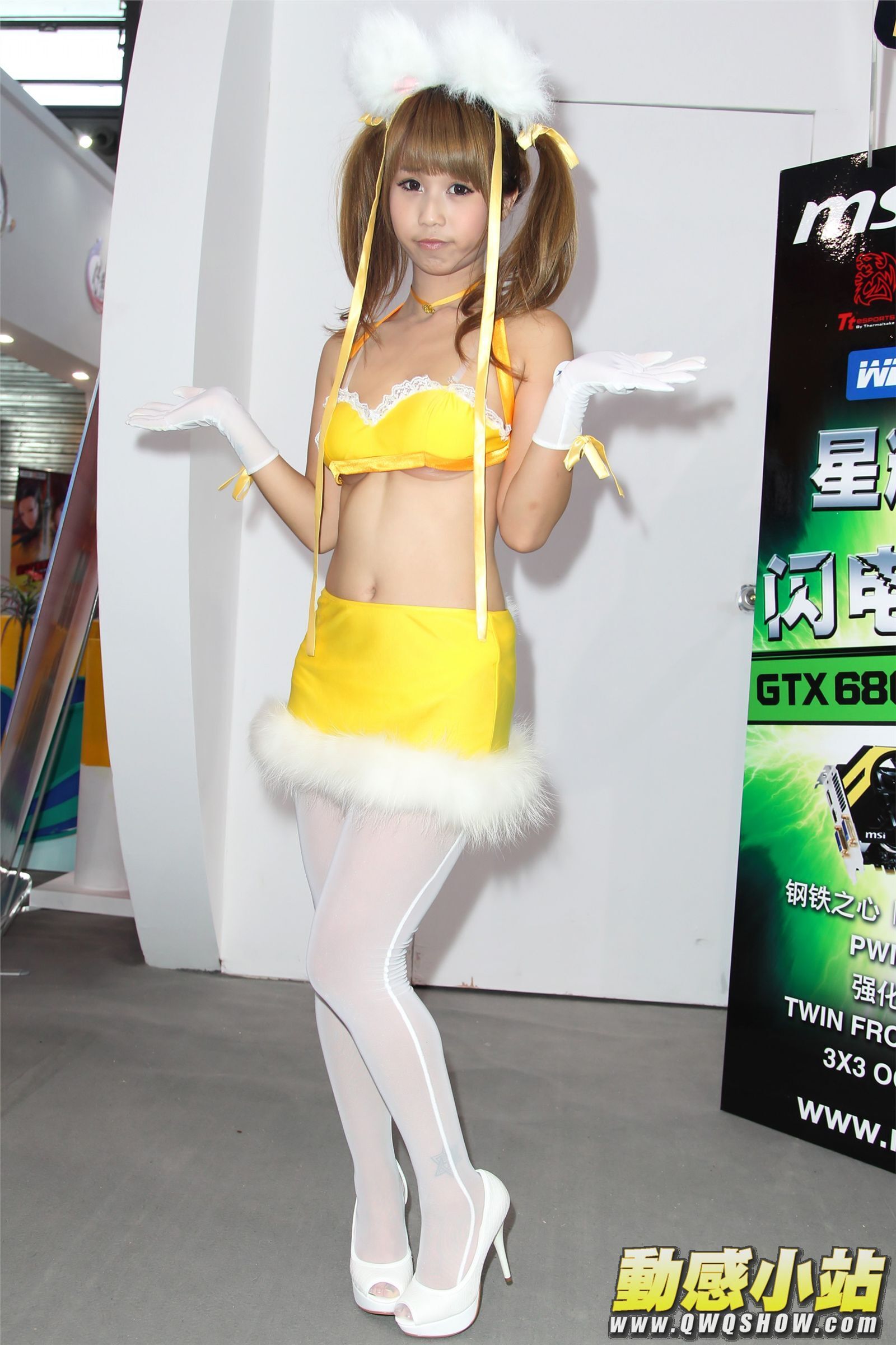 2012 ChinaJoy　攤位ShowGirl　完美世界Model