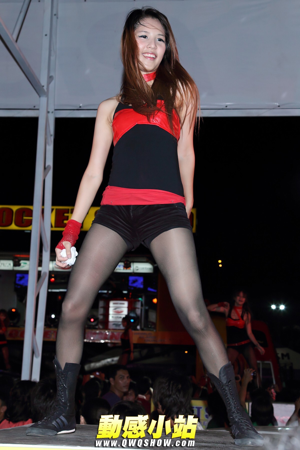 动感小站热感套图 动感之星钢管舞秀