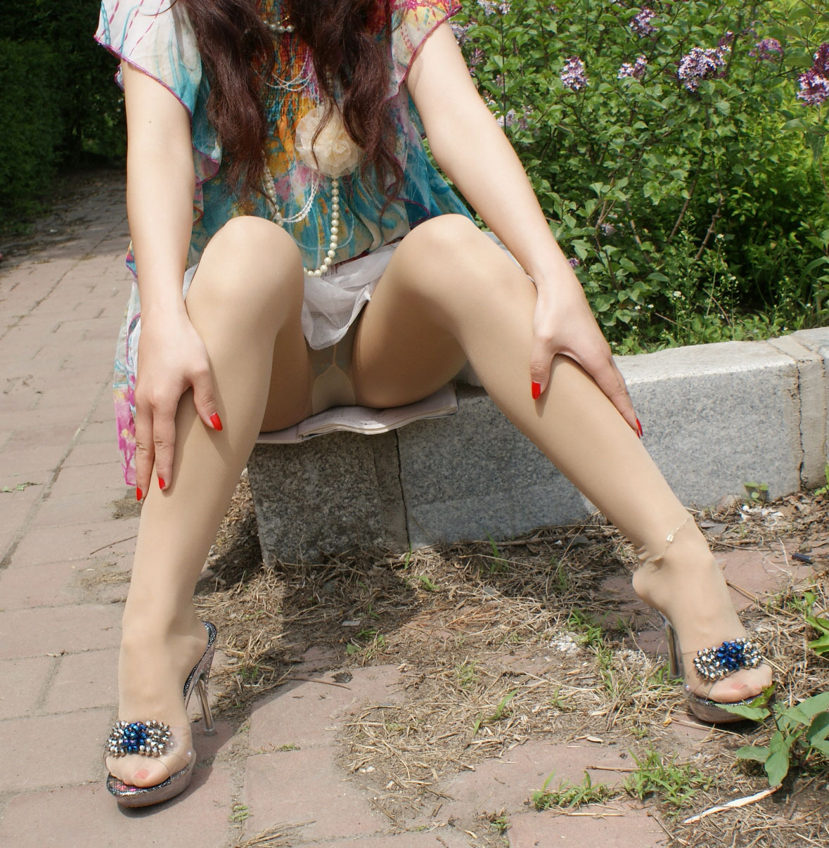 花裙肉丝　柔丝晴晴丝袜写真VIP图集