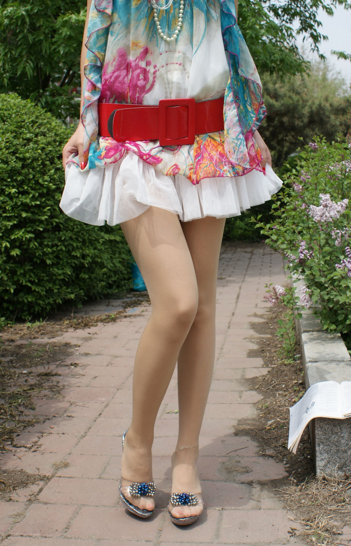 花裙肉丝　柔丝晴晴丝袜写真VIP图集