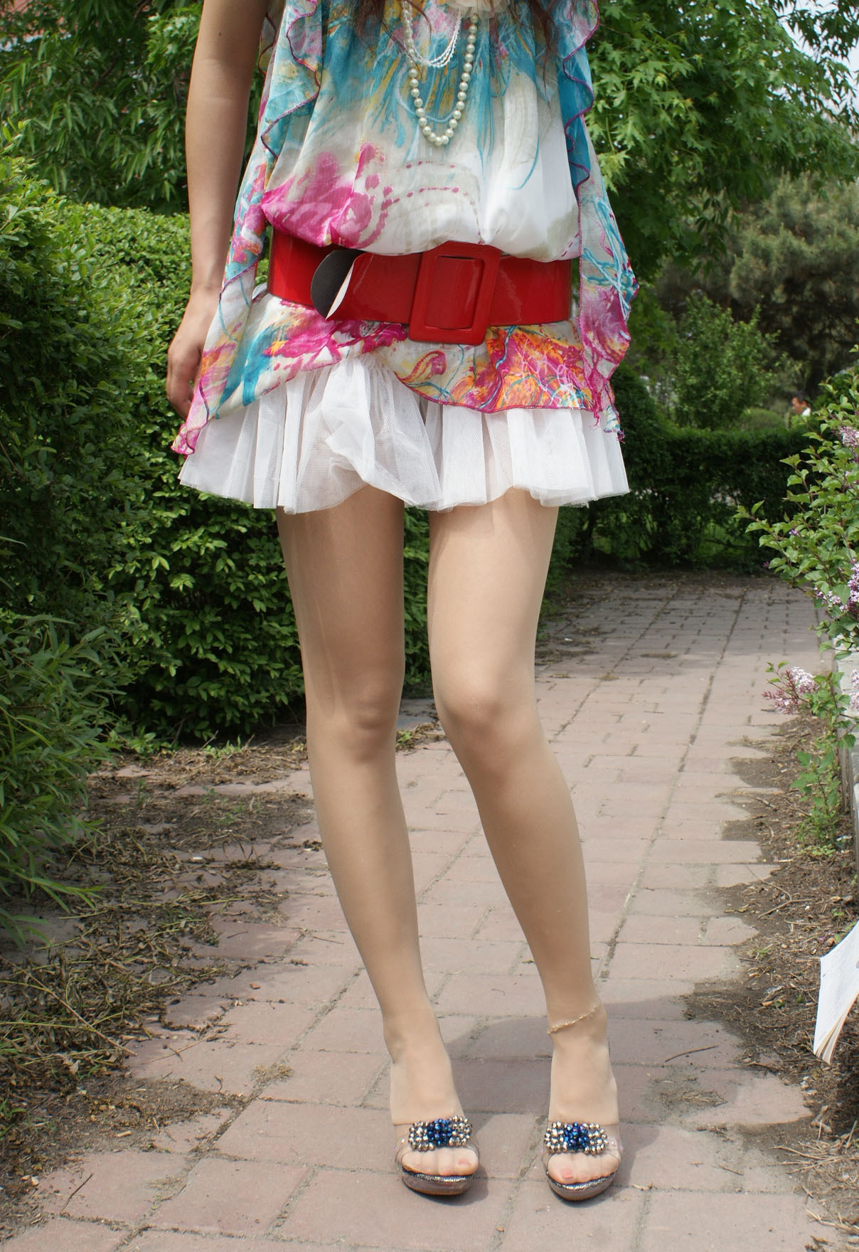 花裙肉丝　柔丝晴晴丝袜写真VIP图集