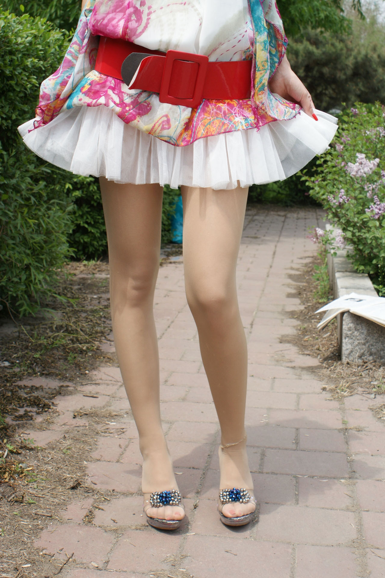 花裙肉丝　柔丝晴晴丝袜写真VIP图集