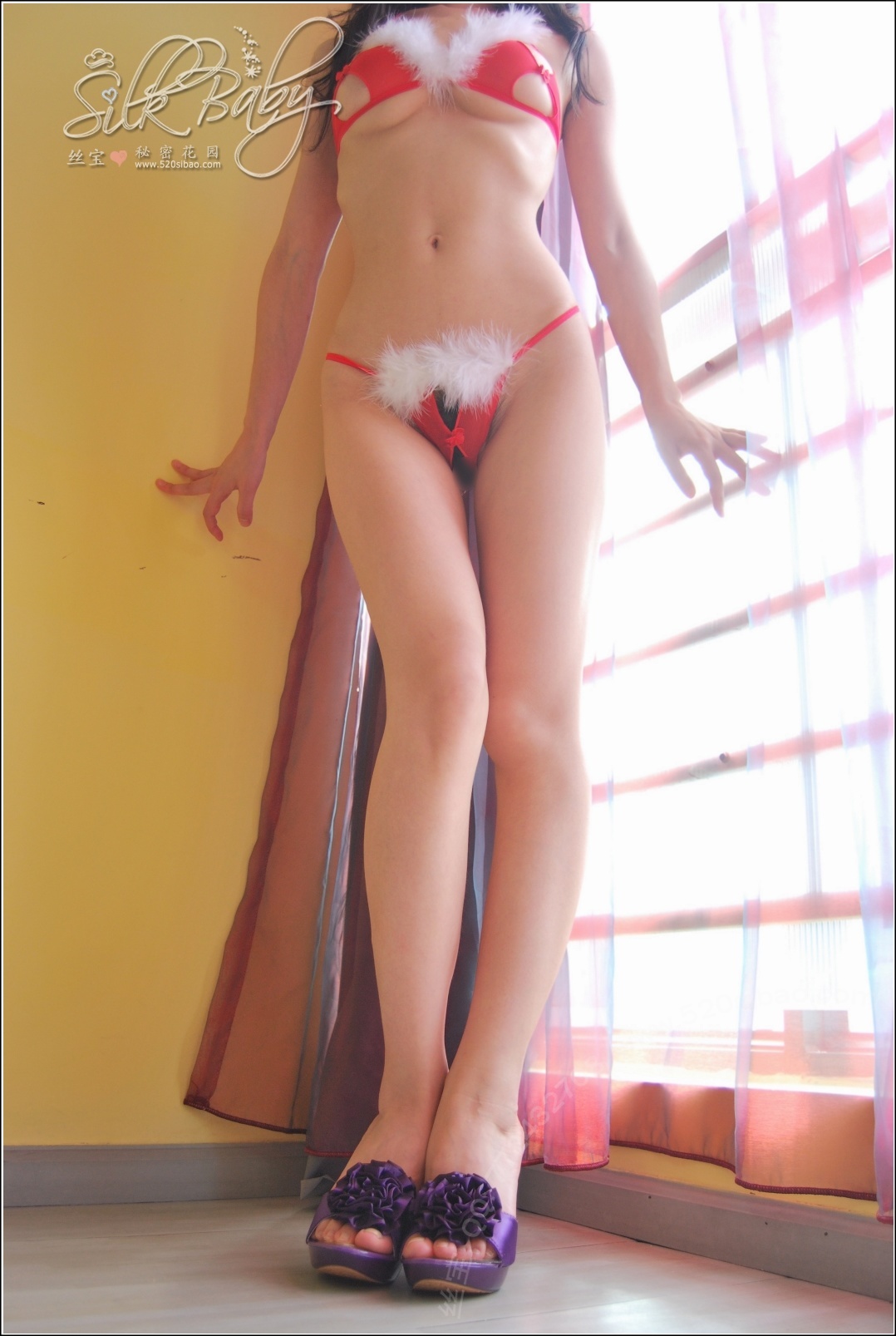 丝宝VIP套图silkbaby 之羽毛挑逗