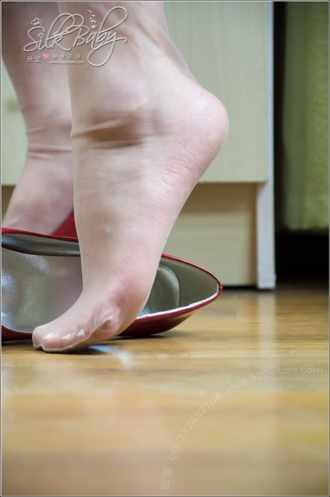 白色性感内衣 丝宝silkbaby VIP套图