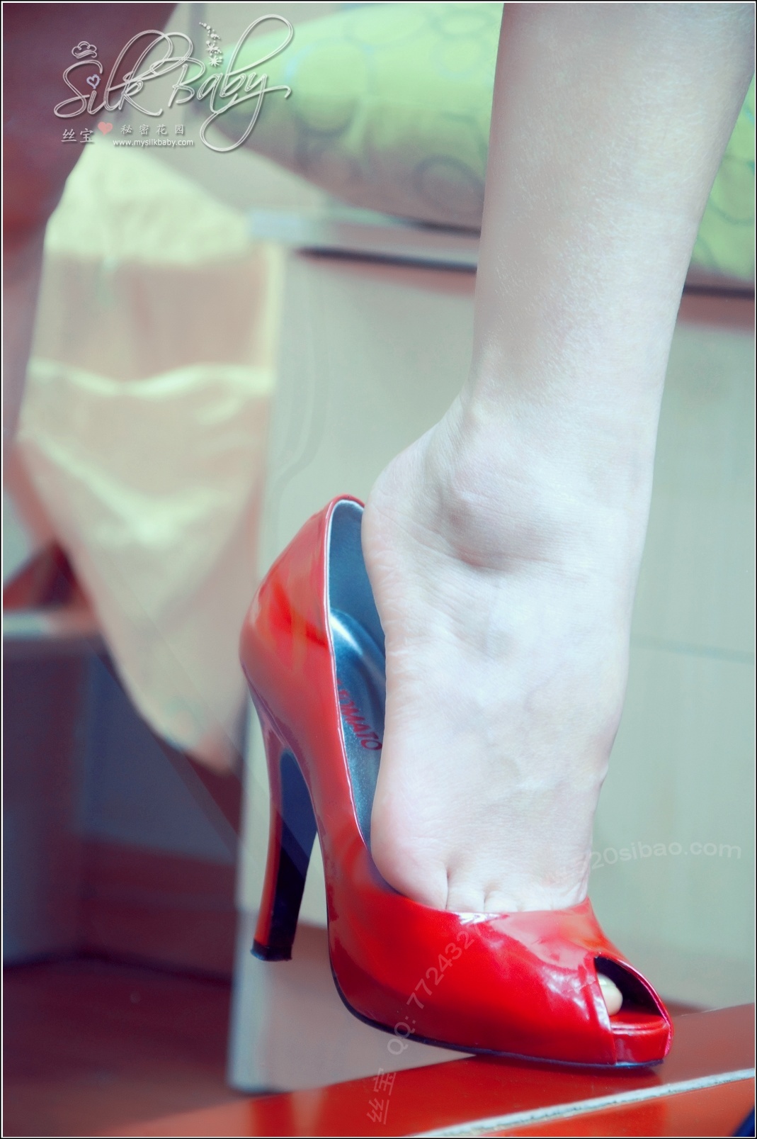 白色性感内衣 丝宝silkbaby VIP套图