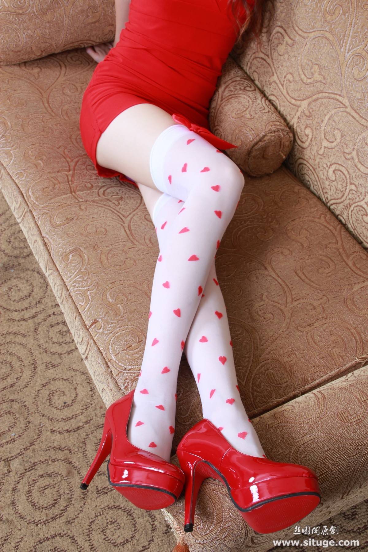 丝图阁丝袜美女高清美腿套图 STGNo.010 Katty