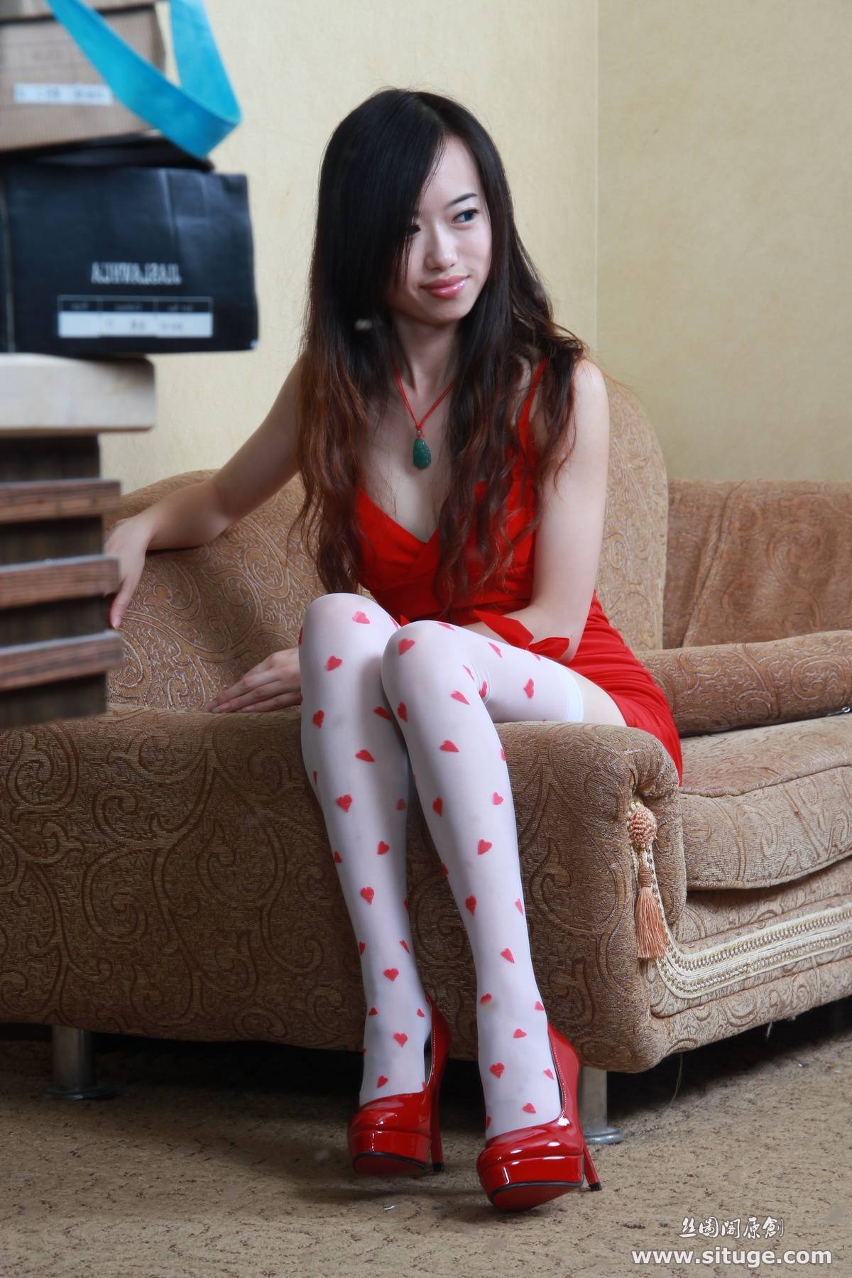 丝图阁丝袜美女高清美腿套图 STGNo.010 Katty