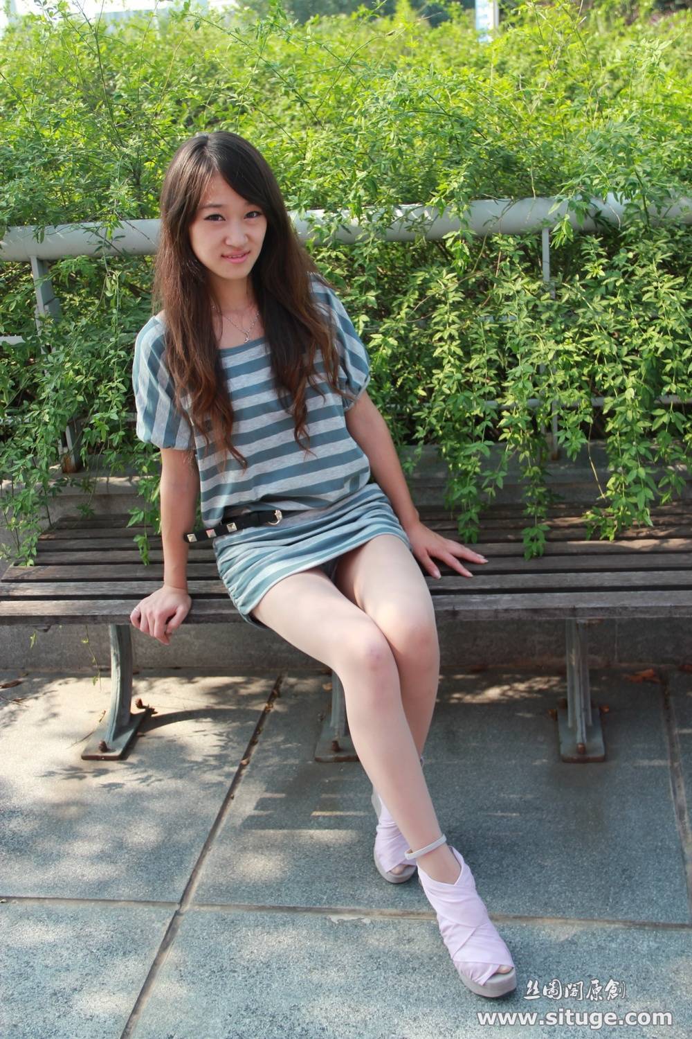 丝图阁高清丝袜美女写真 STGNo.018 WenZhen