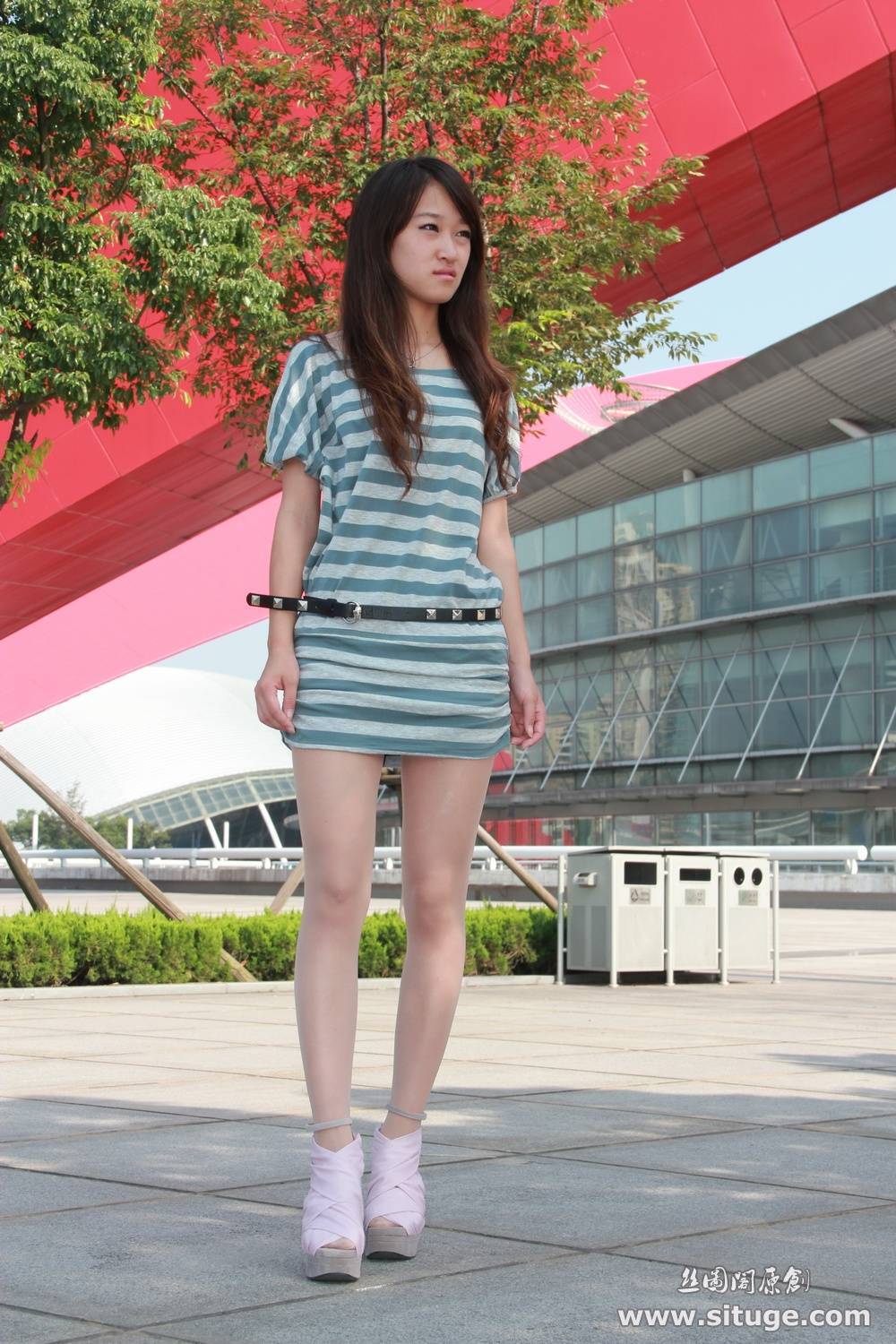 丝图阁高清丝袜美女写真 STGNo.018 WenZhen