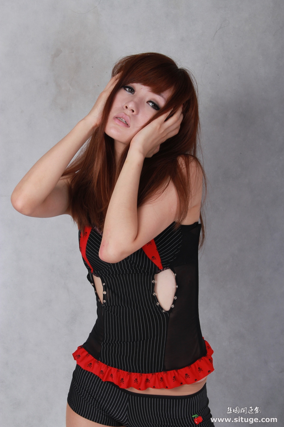 丝图阁丝袜写真 STGNo.022 Sandy 美女丝袜美腿高根模特