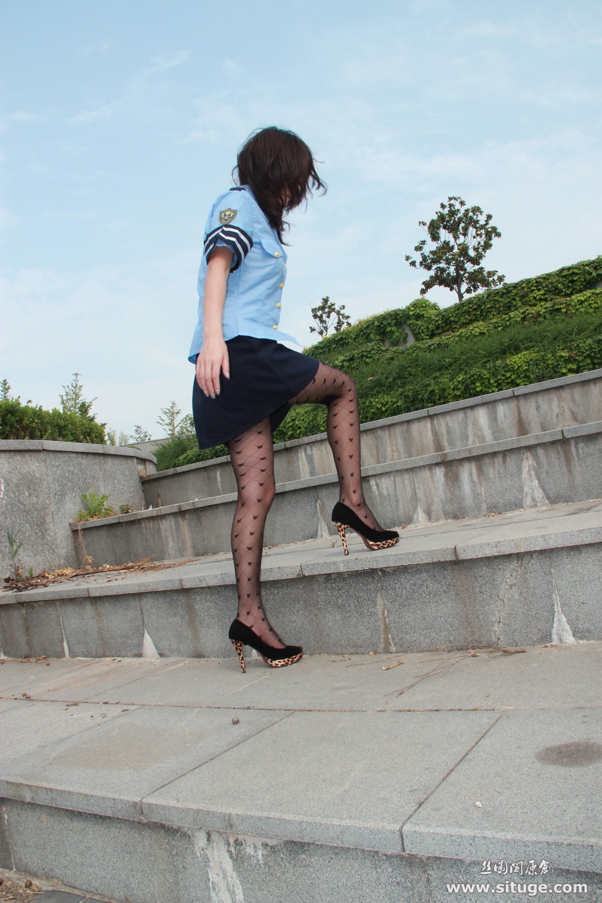 丝图阁户外丝袜写真 STGNo.024 Sufei 丝袜美女美腿模特