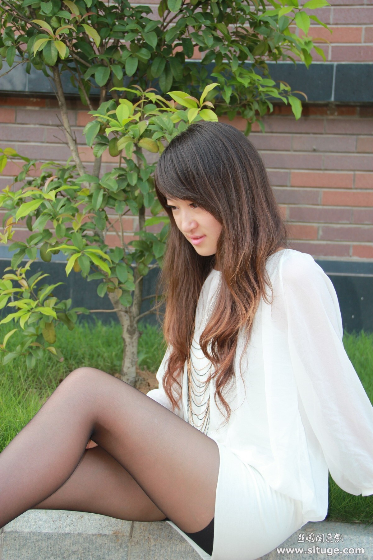 丝图阁 STG No.029 WenZhen 全套美腿丝袜套图