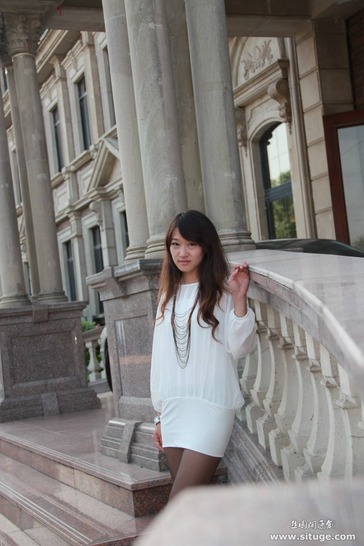 丝图阁 STG No.029 WenZhen 全套美腿丝袜套图