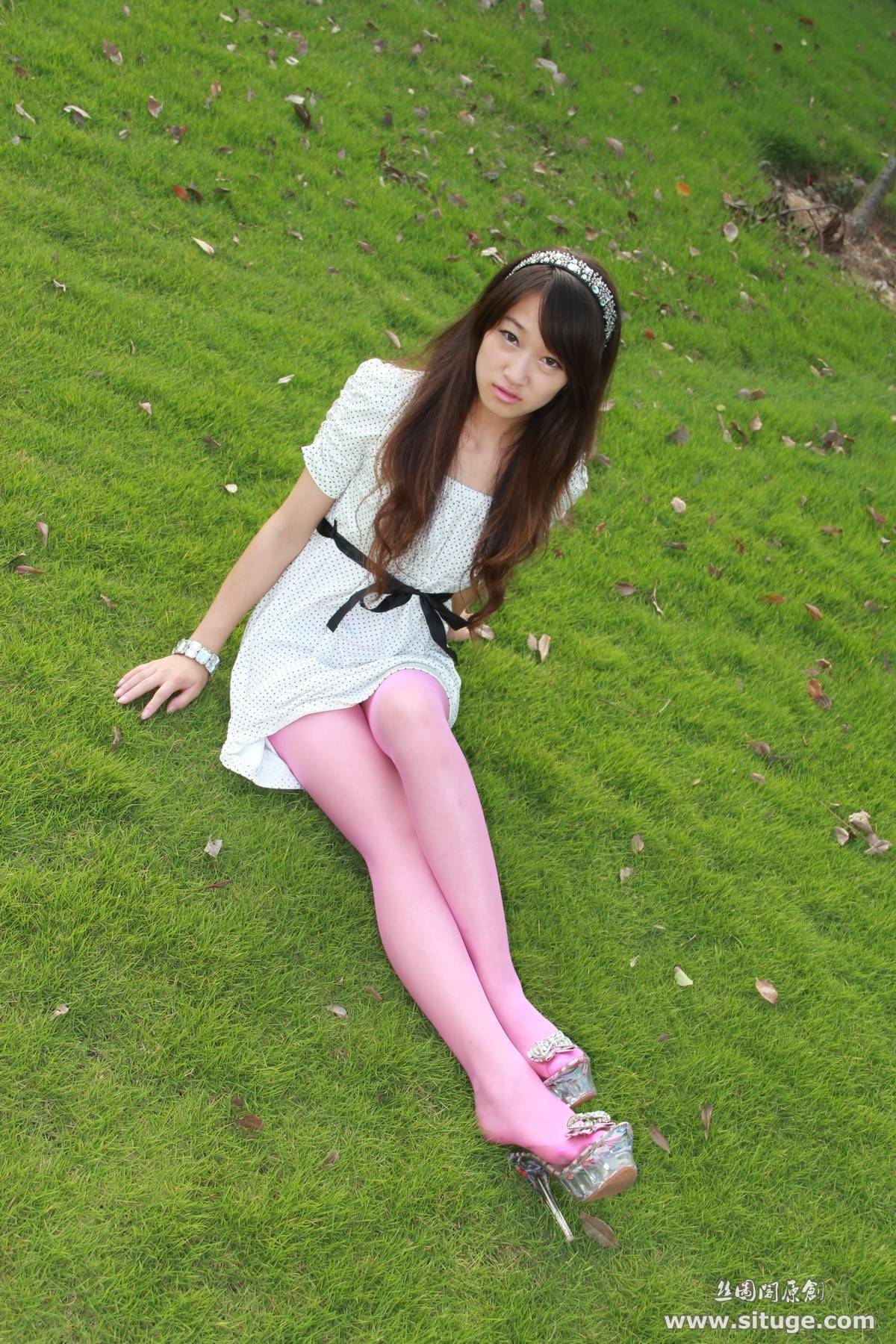 丝图阁 STGNo.035 WenZhen 丝袜美女唯美套图