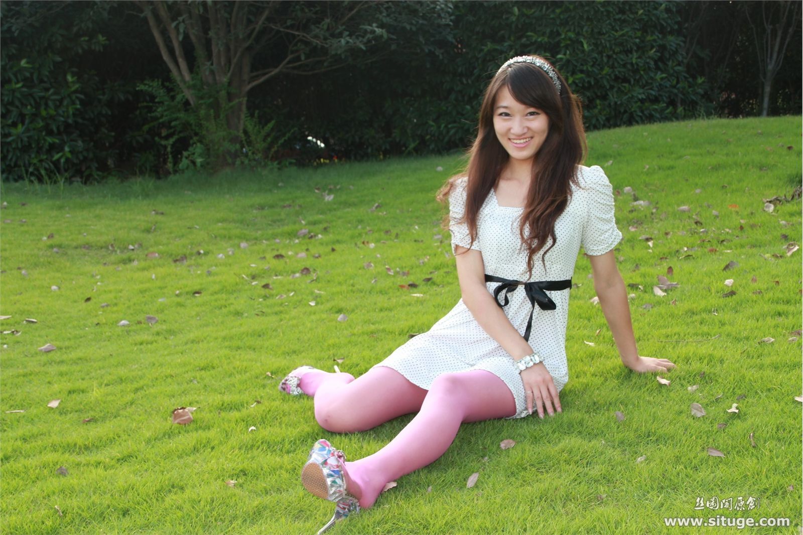 丝图阁 STGNo.035 WenZhen 丝袜美女唯美套图