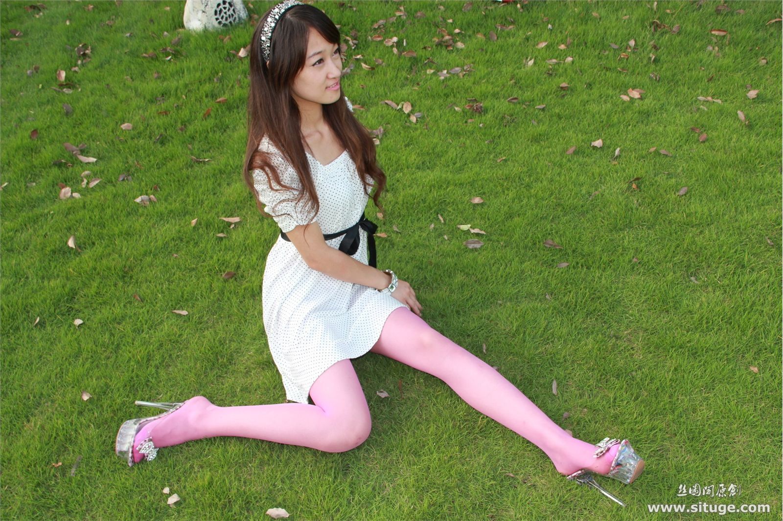 丝图阁 STGNo.035 WenZhen 丝袜美女唯美套图