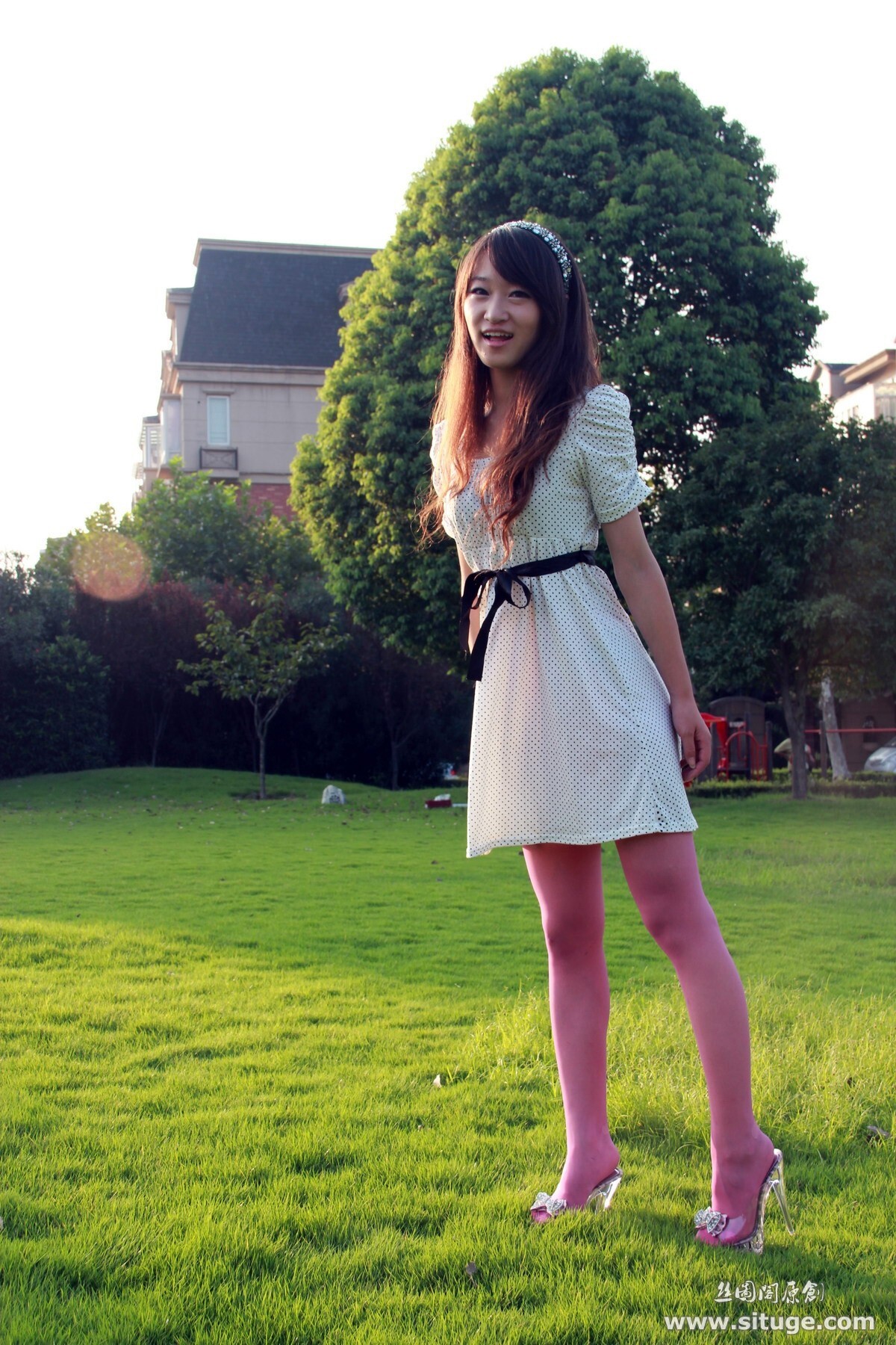 丝图阁 STGNo.035 WenZhen 丝袜美女唯美套图